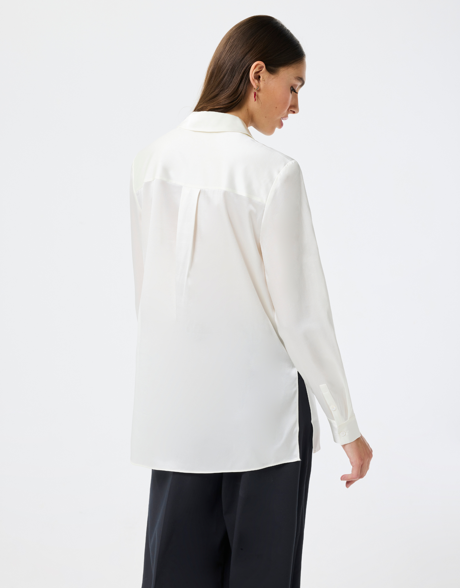 Chemise satinée