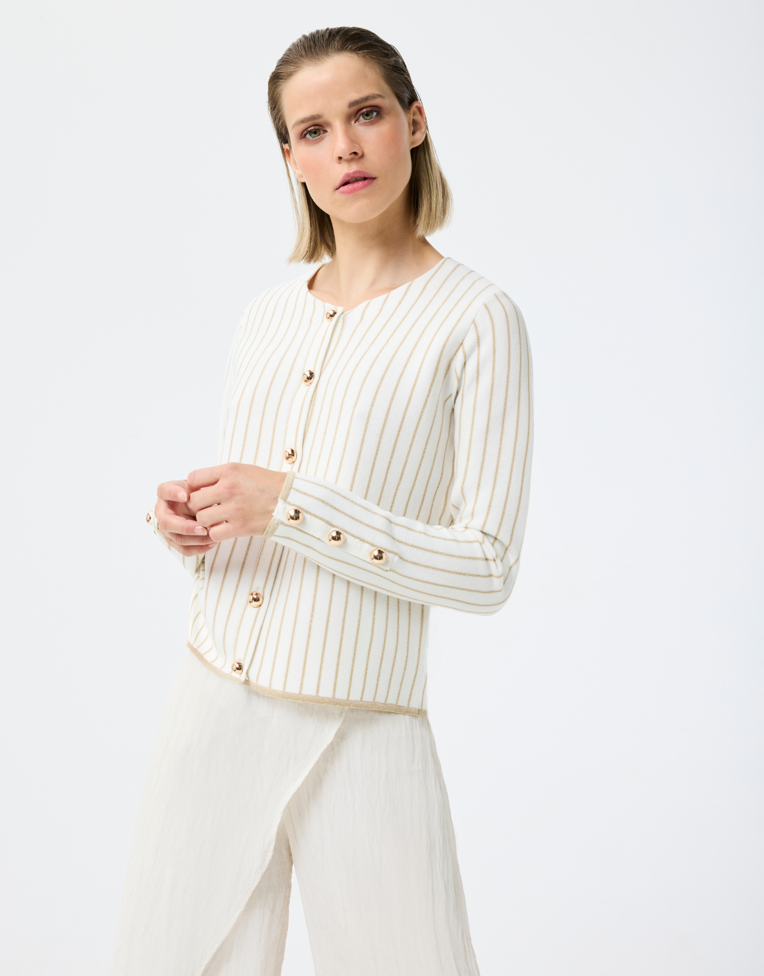 Soft and ecru Jenny cardigan