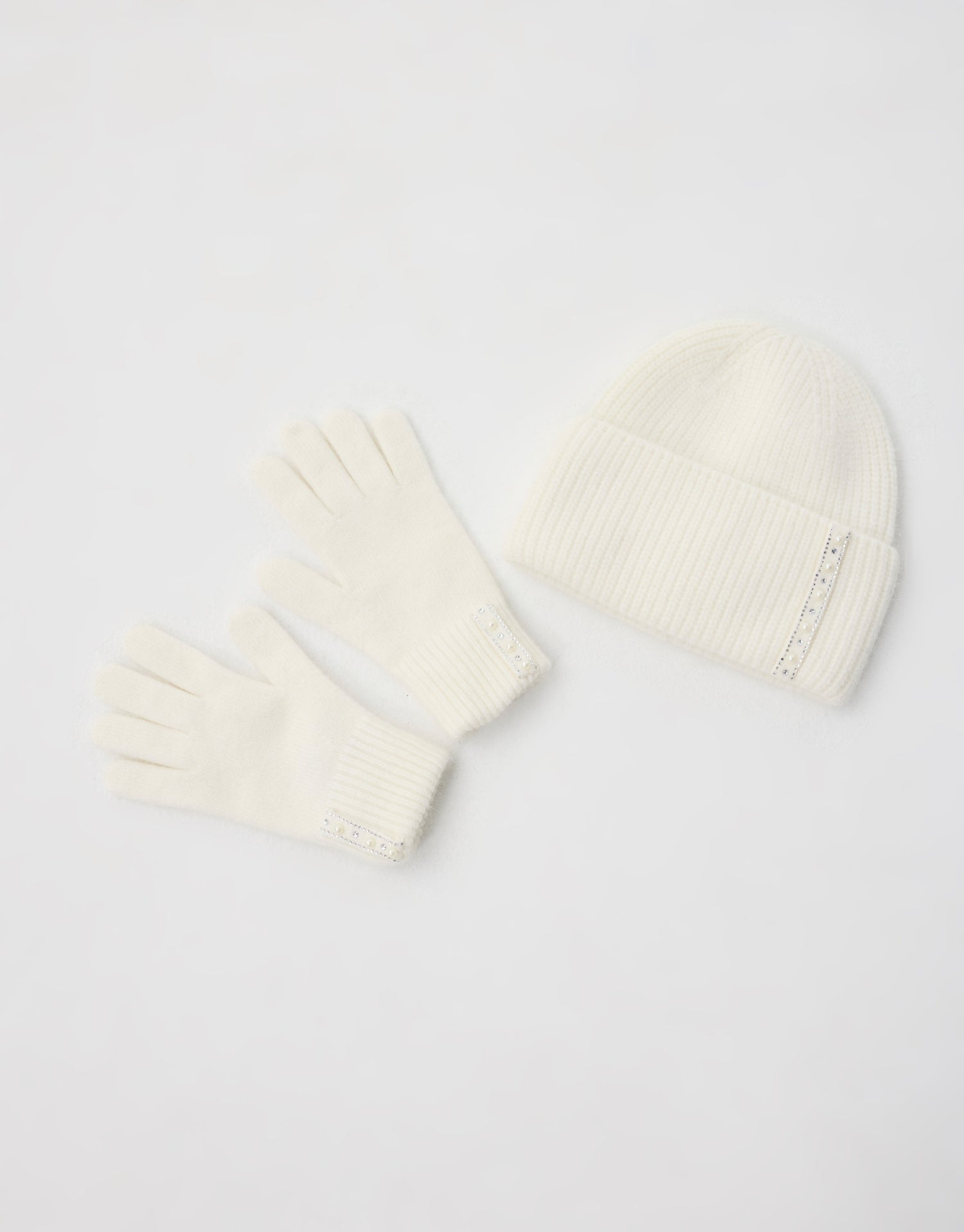 Set muts & handschoenen van mesh
