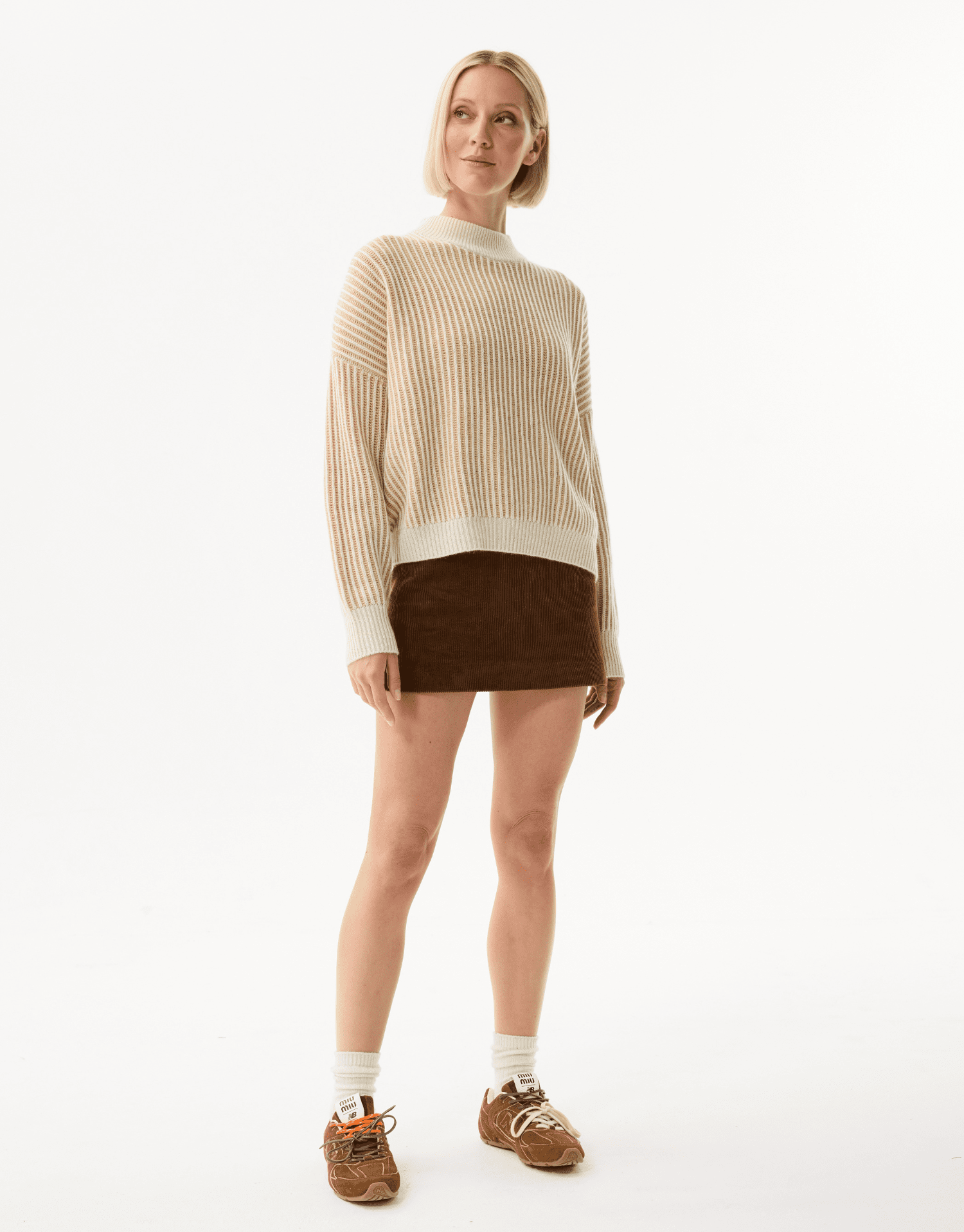 Pull oversize laine cachemire