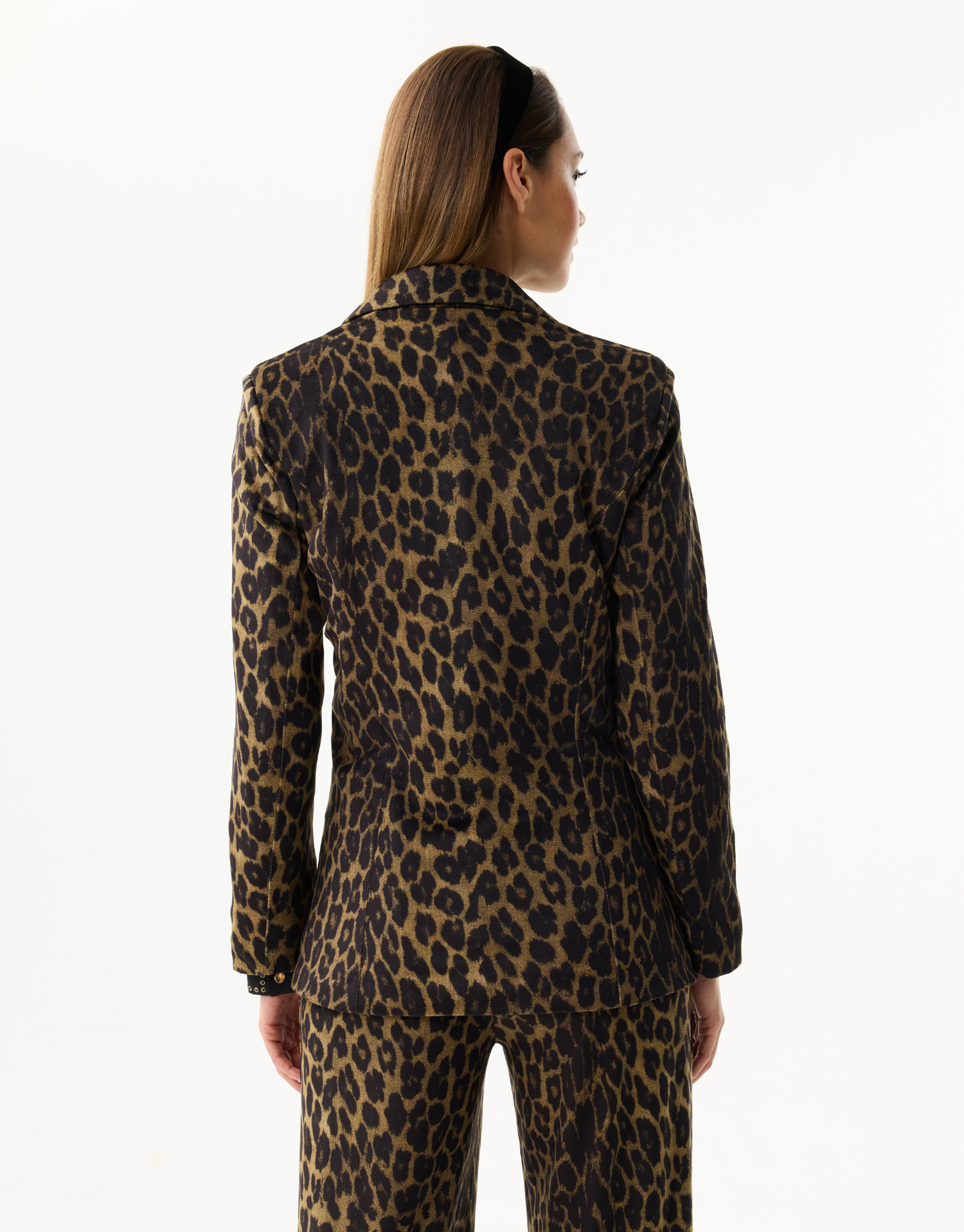 Women's leopard print jacket