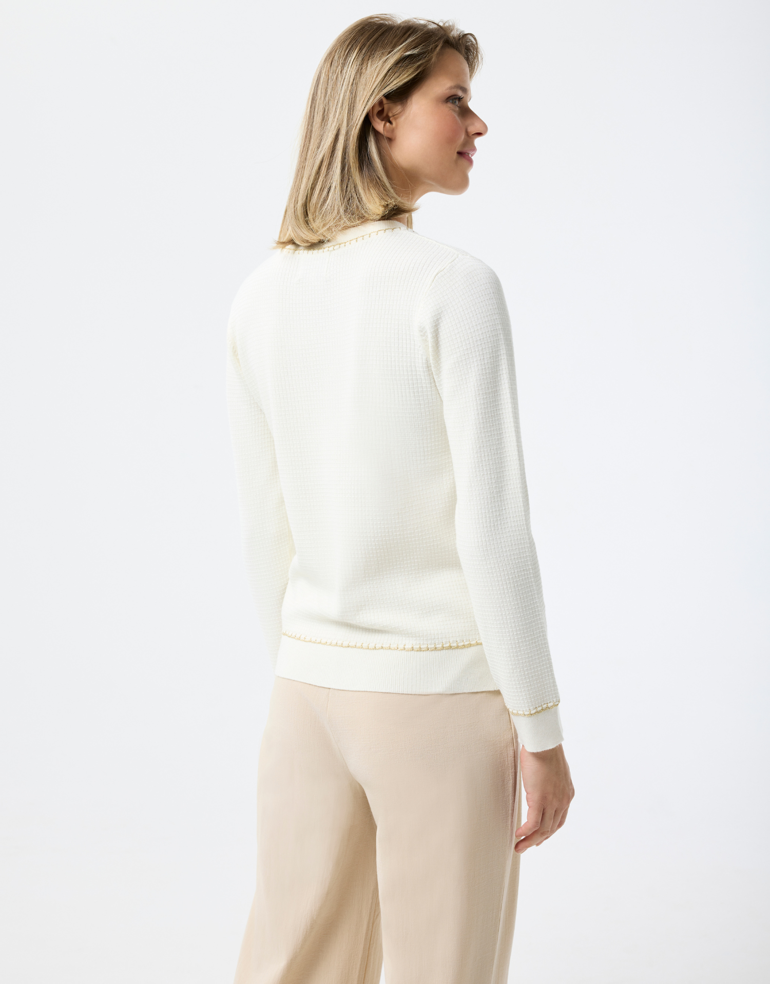Pull Amelia met gouden details