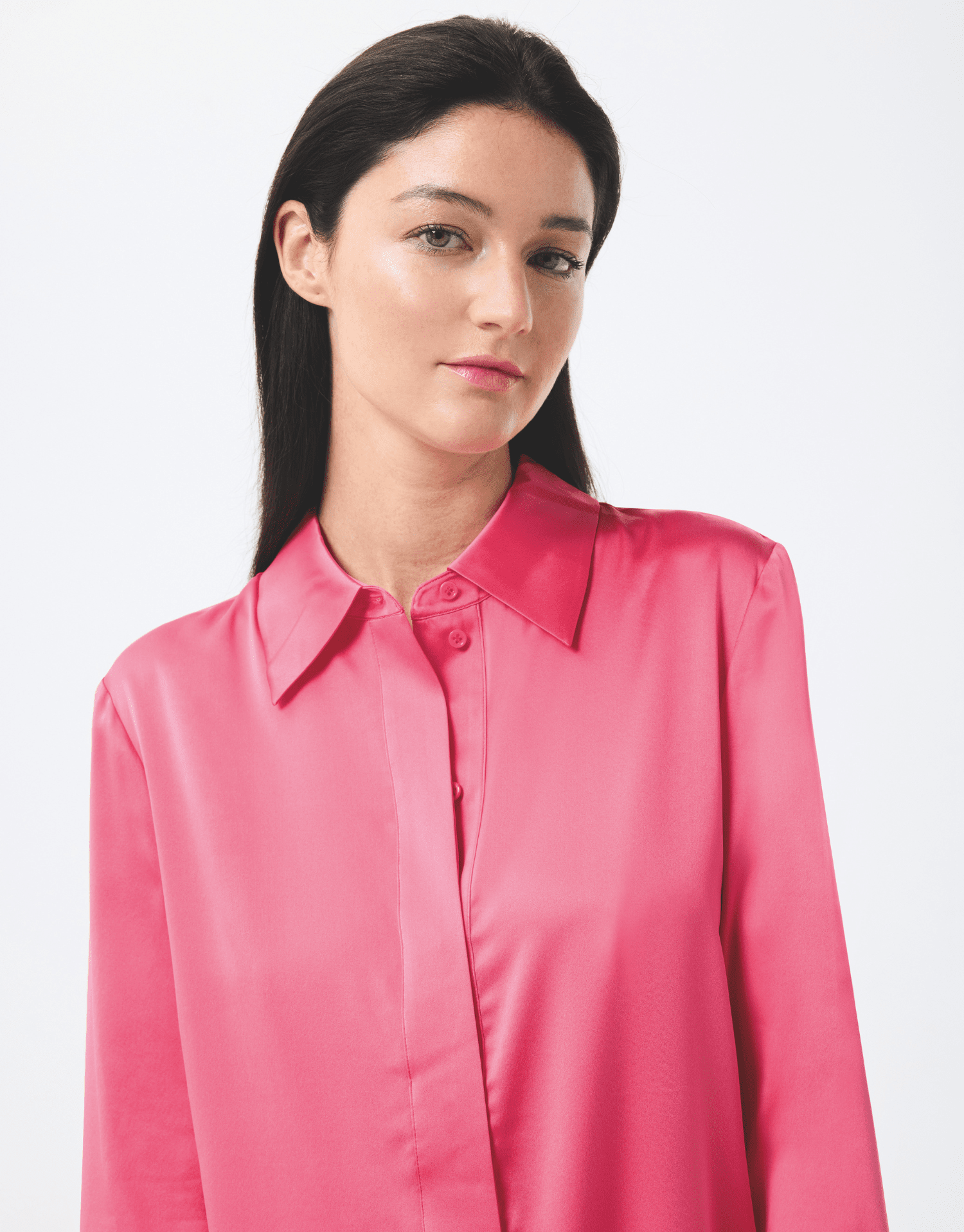 Chemise satinée