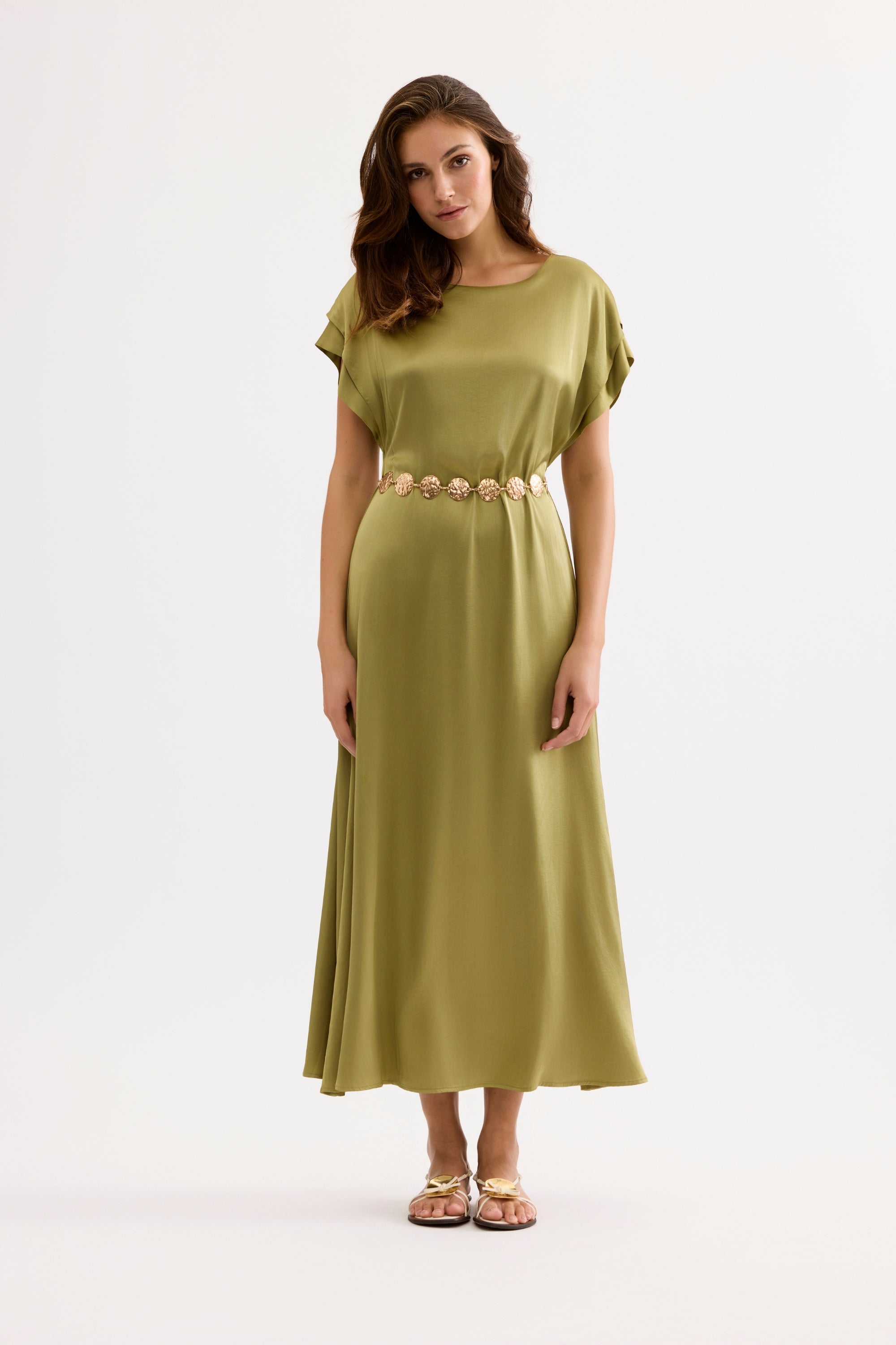 Ceinture dorée en zinc