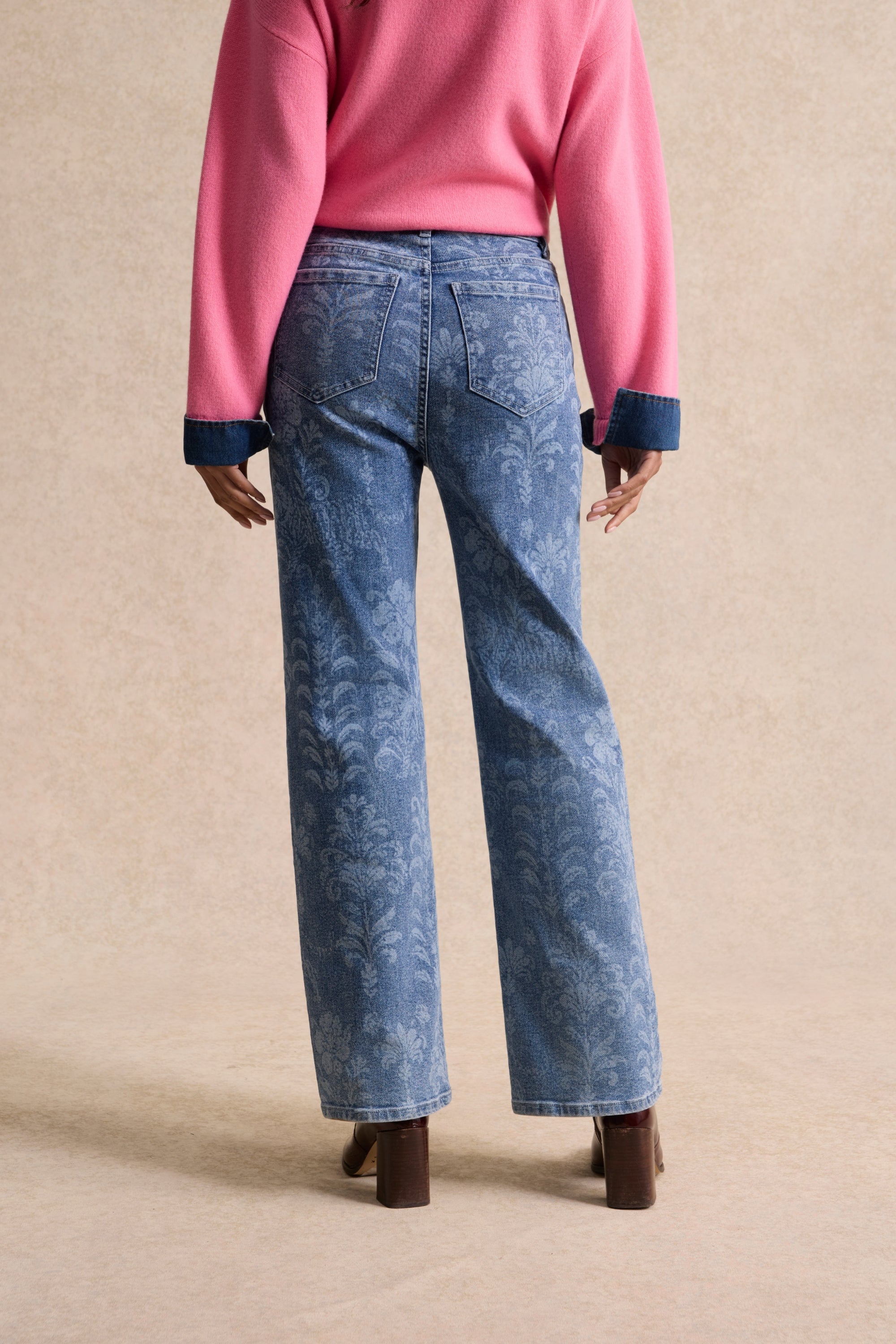 Jean floral