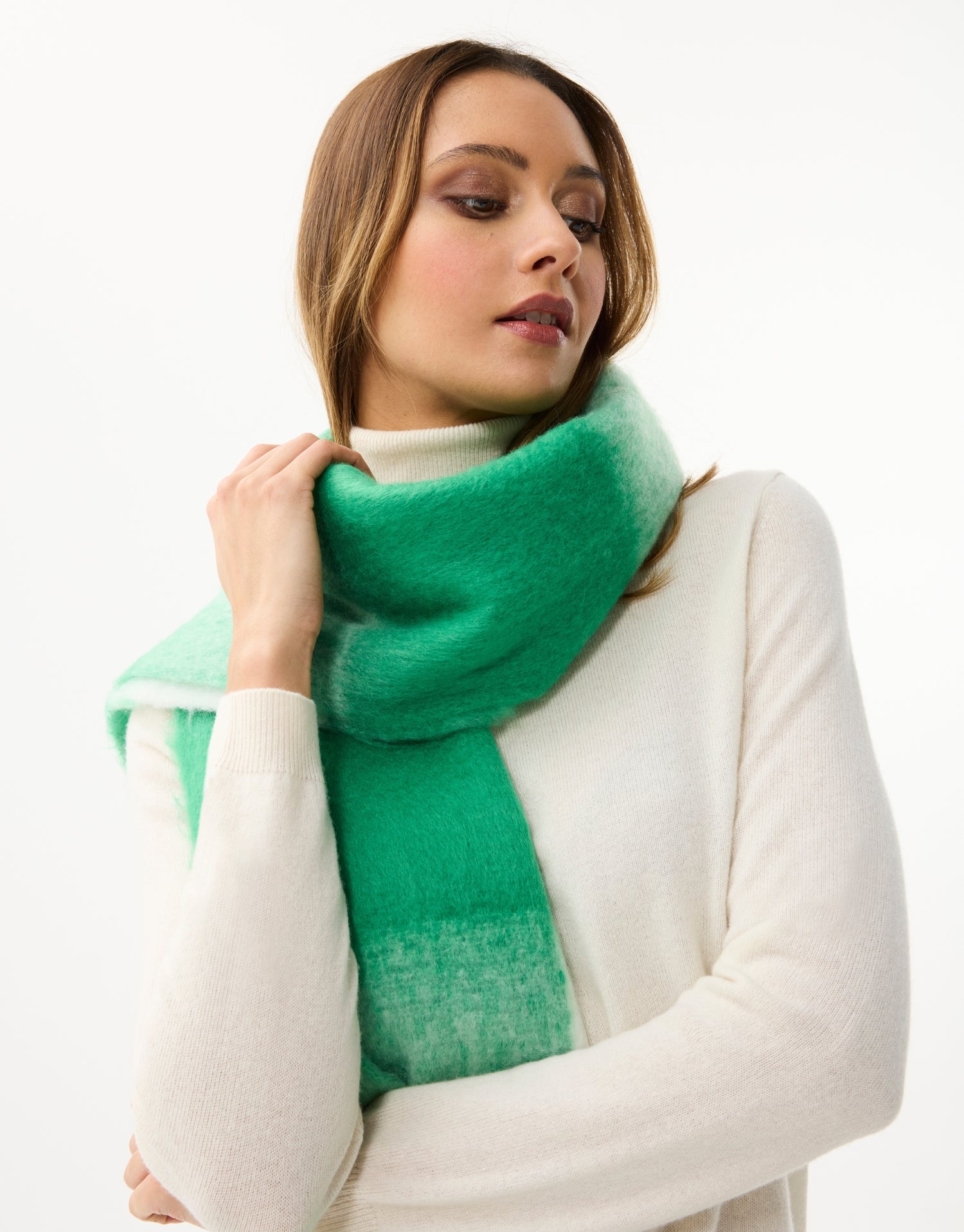 Écharpe à carreaux