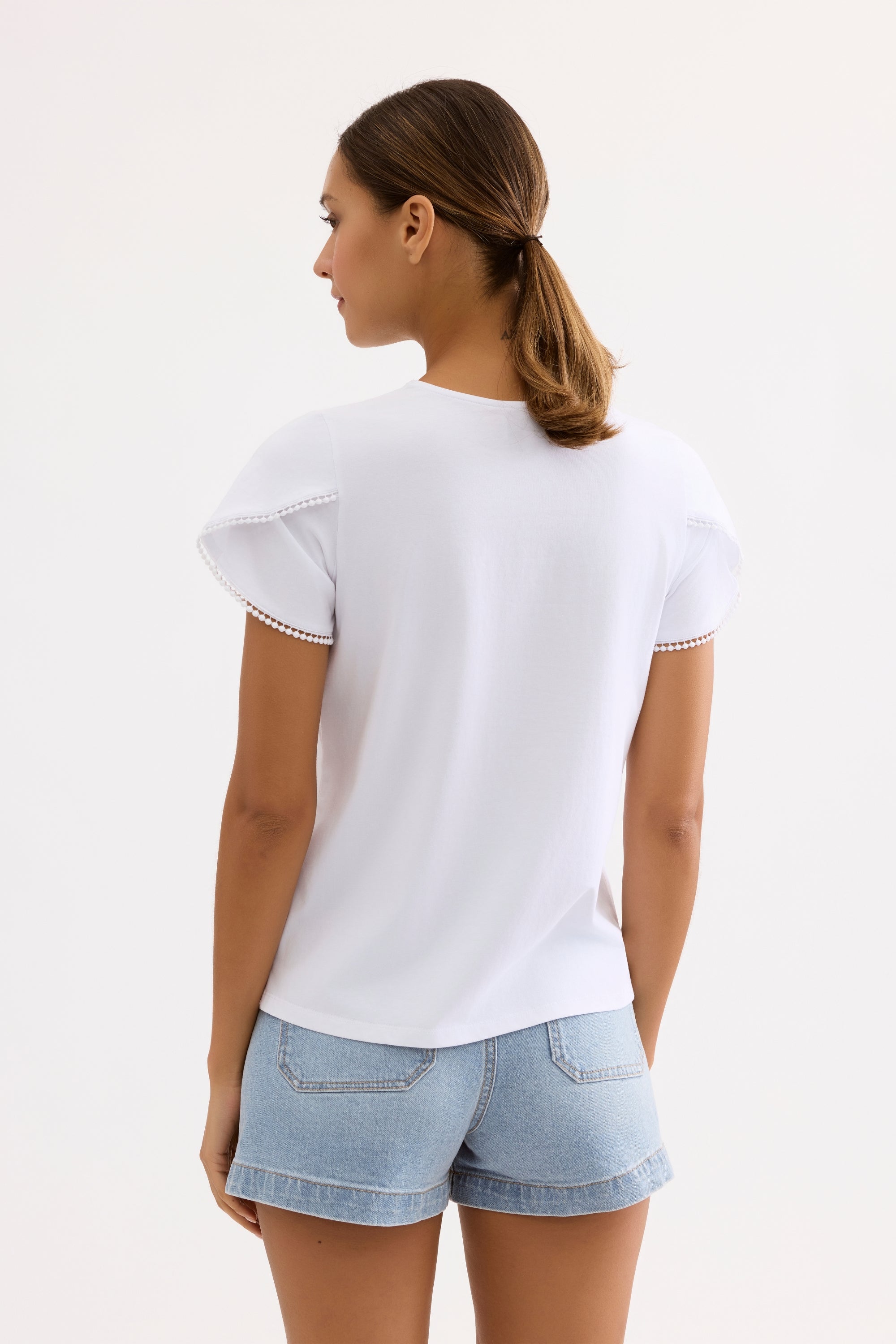 T-shirt imprimé accessoires d’été