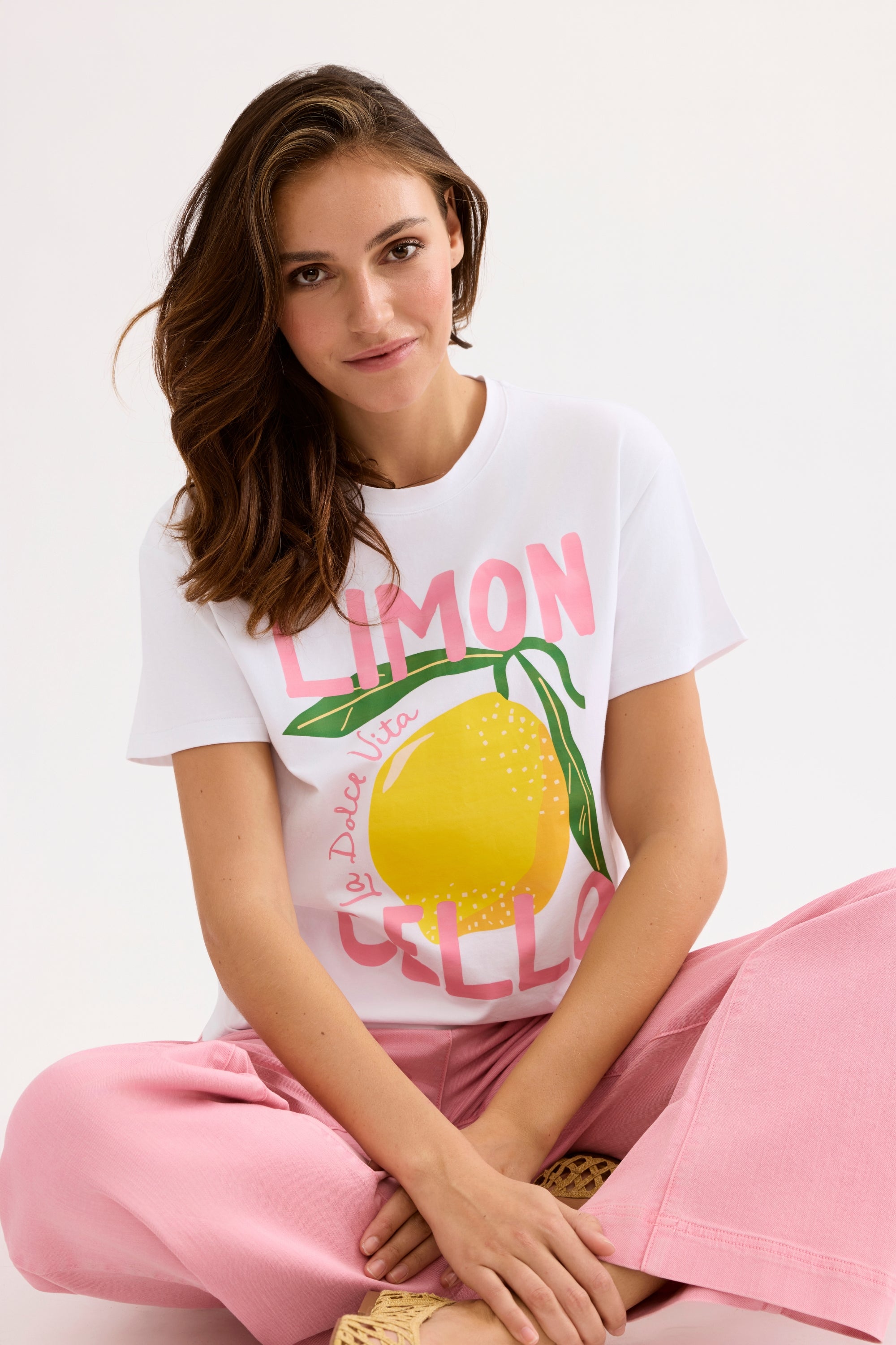 T-shirt imprimé citron