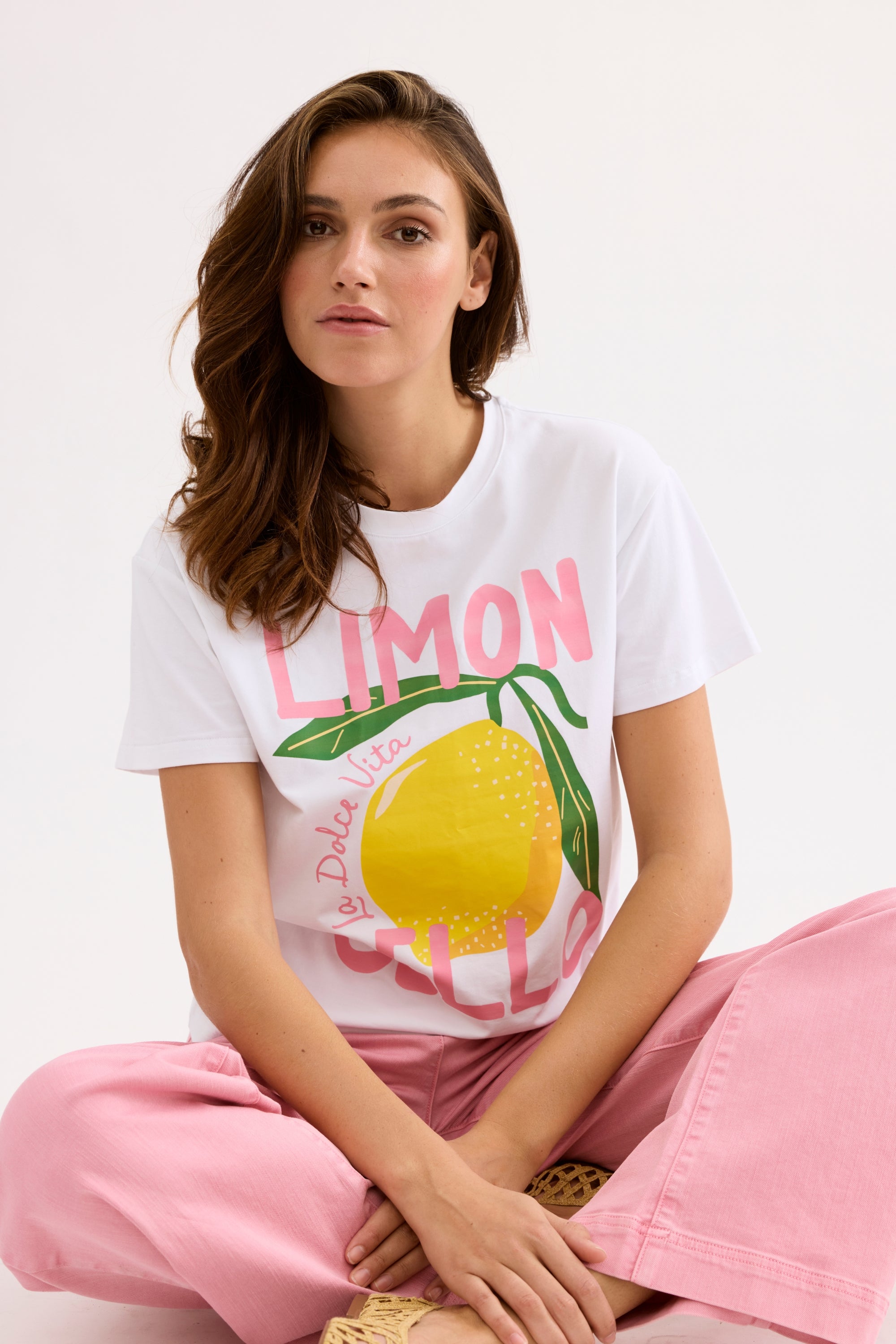 T-shirt imprimé citron