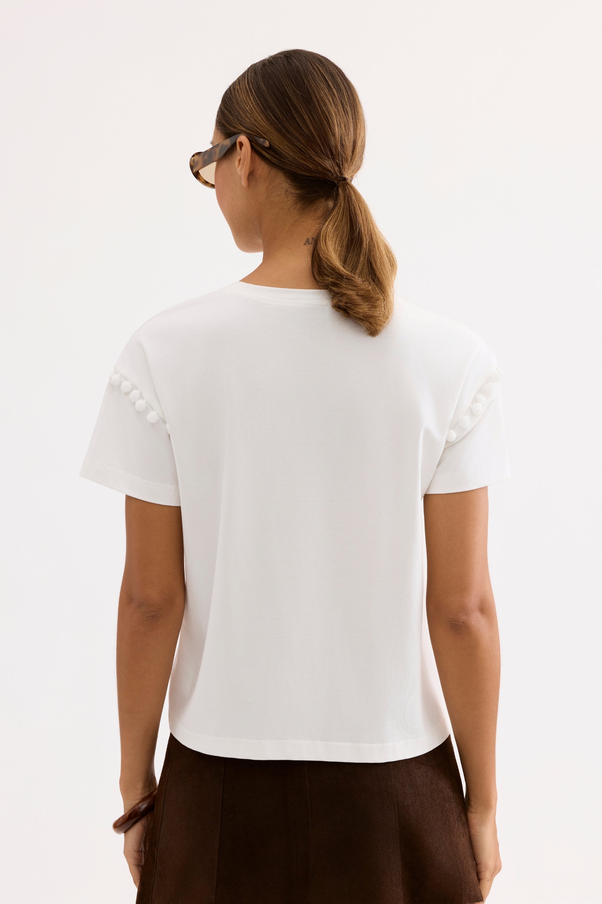 T-shirt coton motifs léopard chic