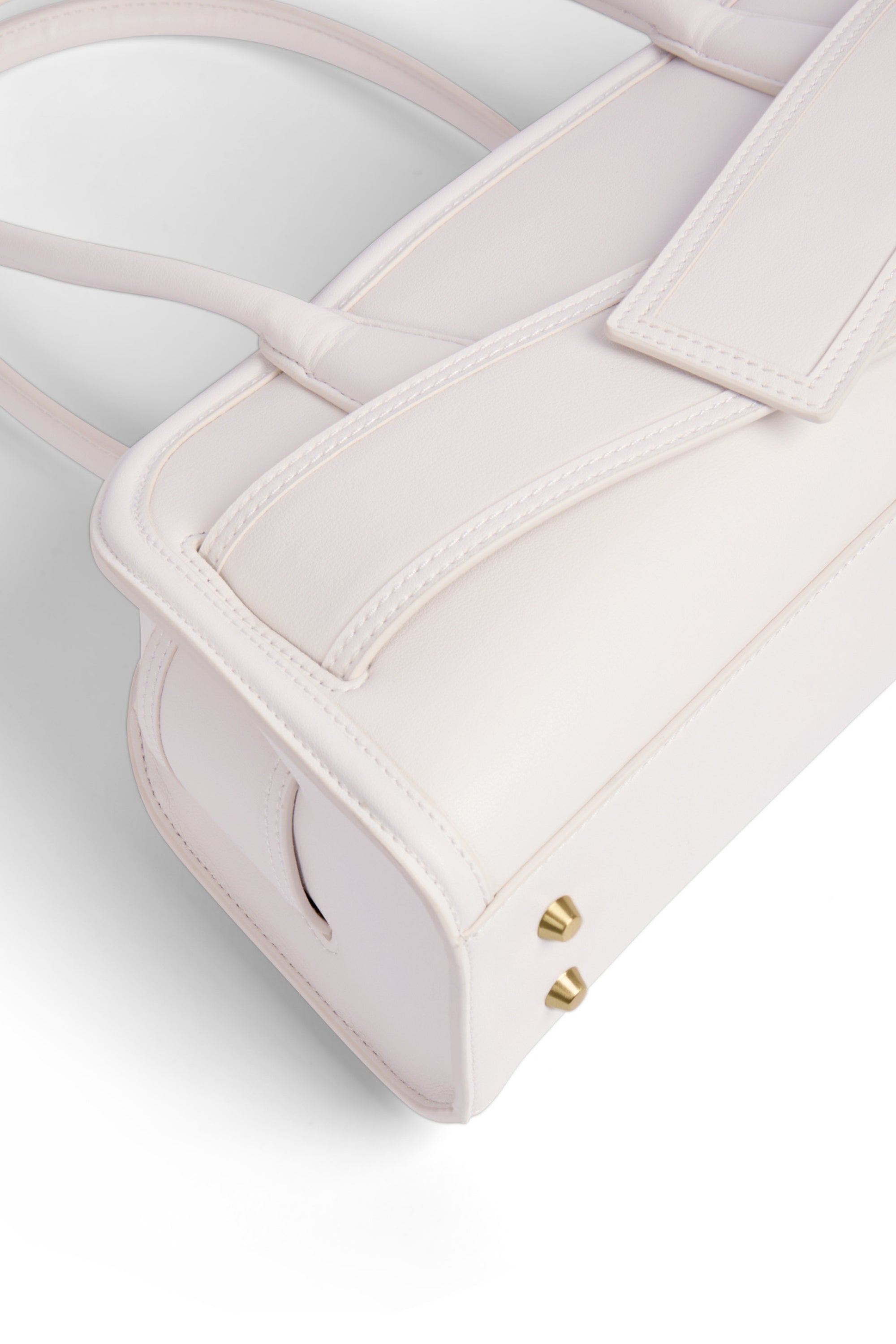 Sac Lili en cuir de couleur craie