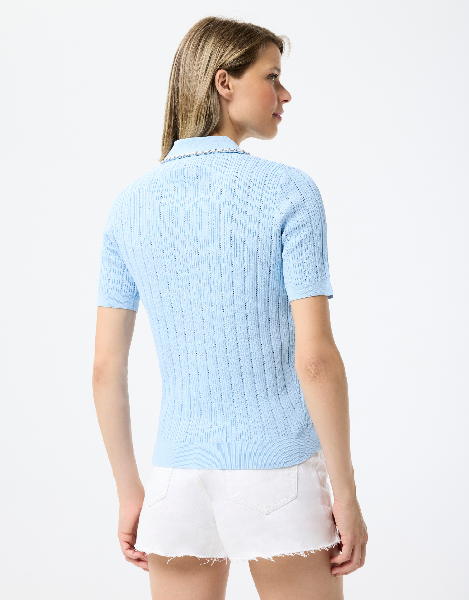 Natacha cardigan in ribbed knit
