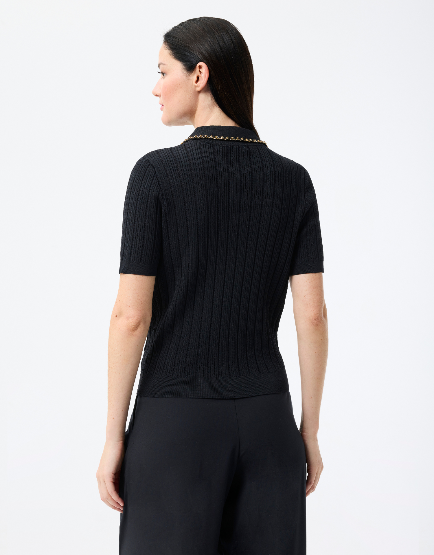 Natacha cardigan in ribbed knit