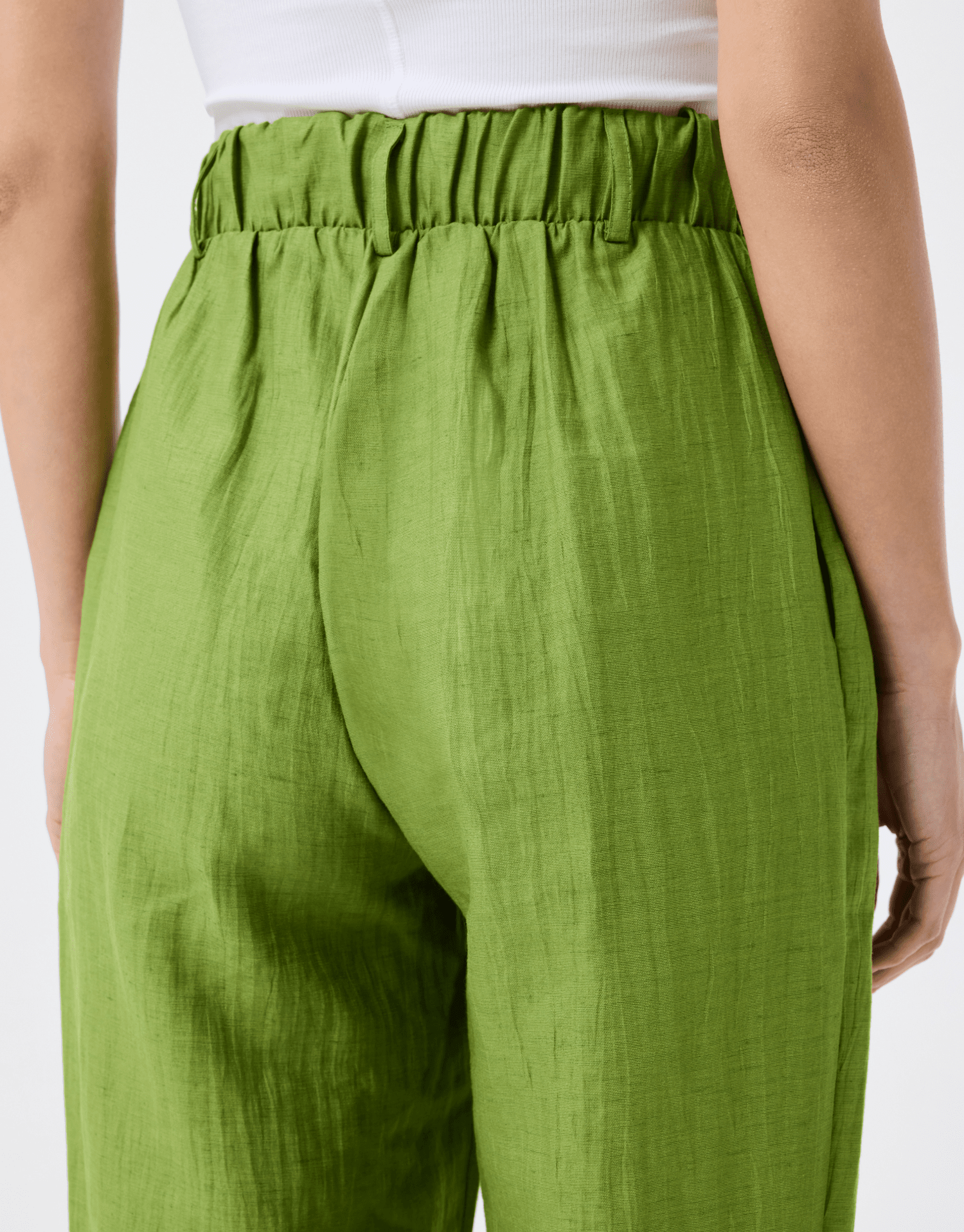 Pantalon en lin fluide