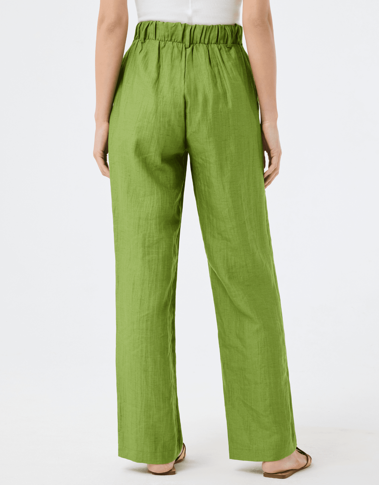 Pantalon en lin fluide