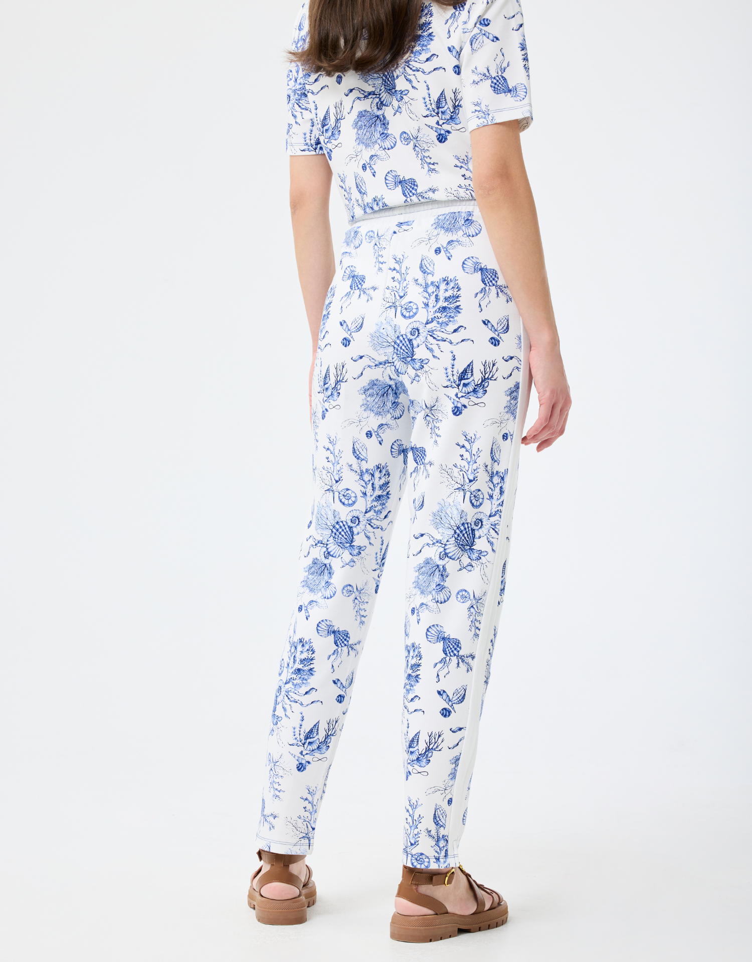 Noah pants in toile de Jouy