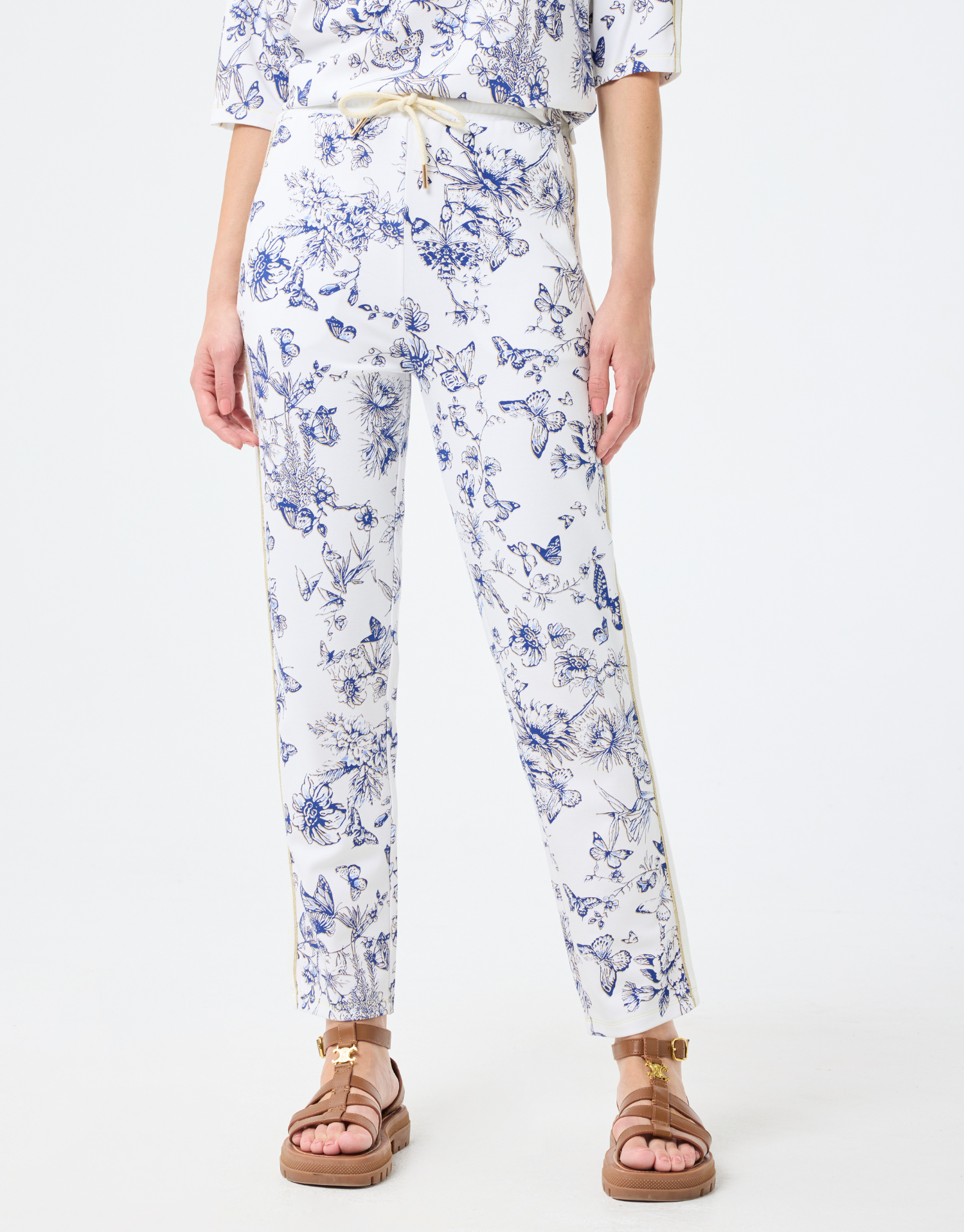 Oberkampf pants in toile de Jouy