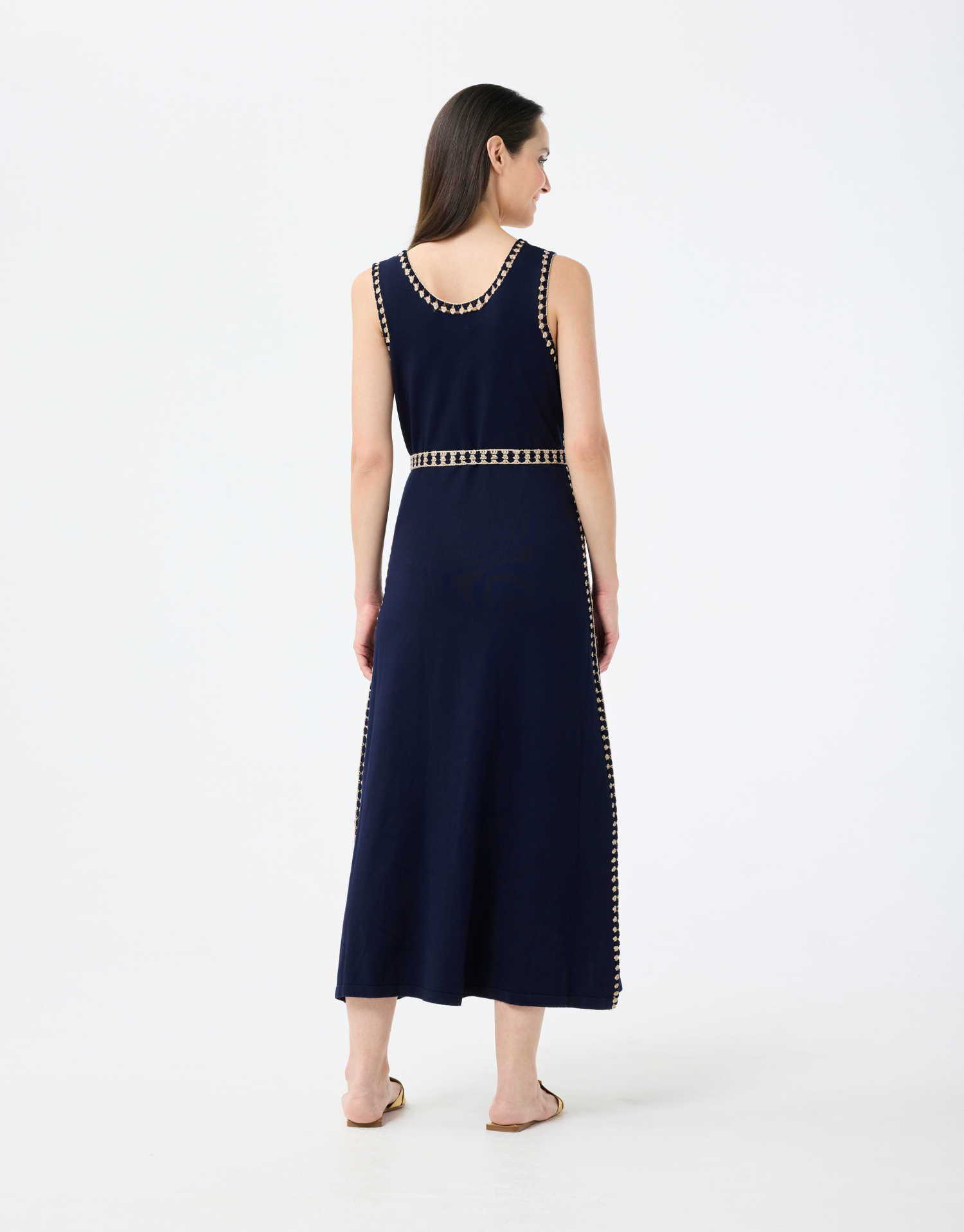 Robe Athena longue en maille