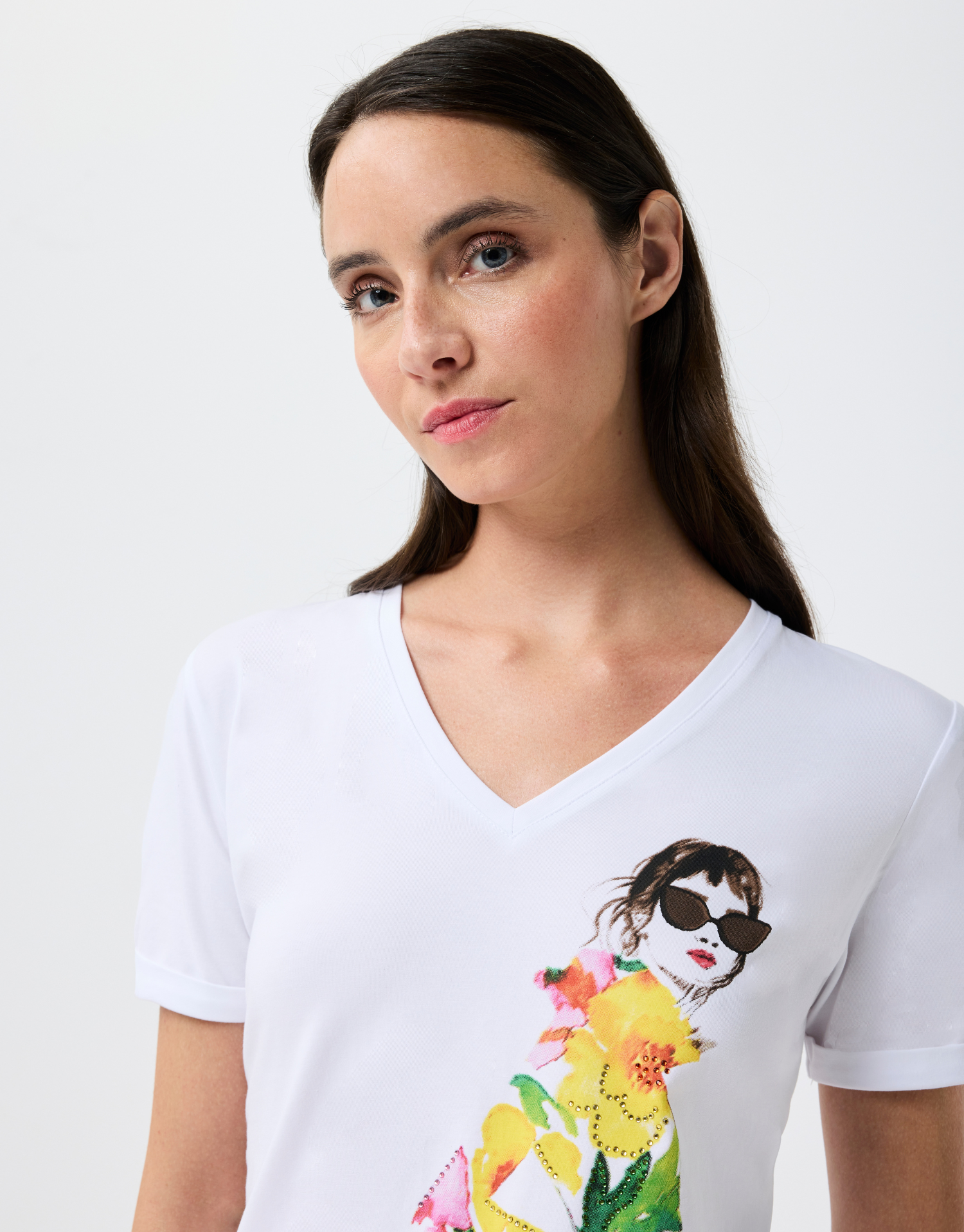 T-shirt Elo en coton coloré