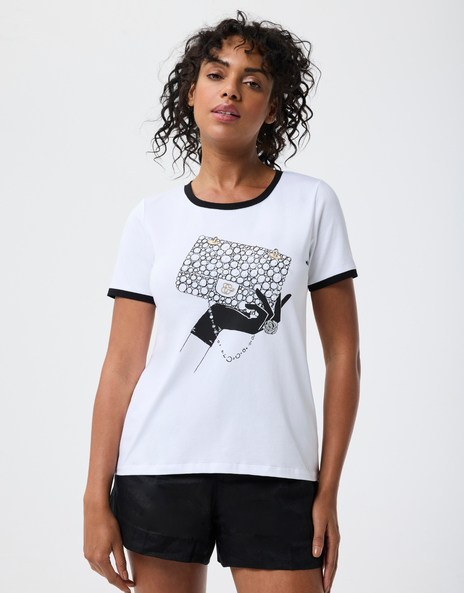 T-shirt Andy avec strass
