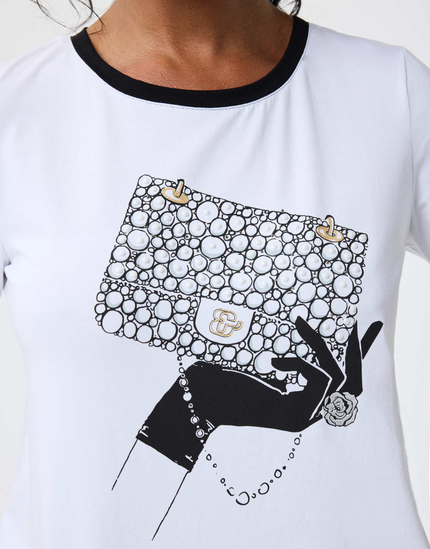 T-shirt Andy avec strass