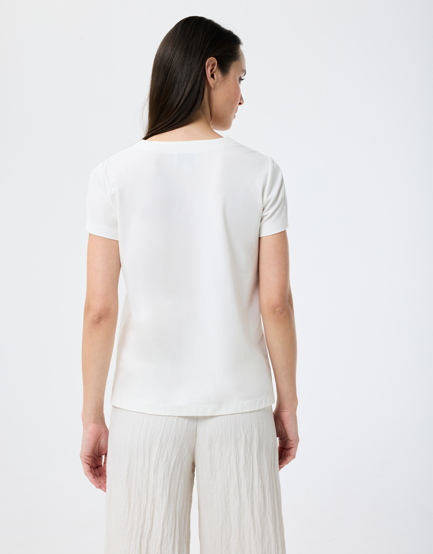 T-shirt Bali avec fleurs dorées