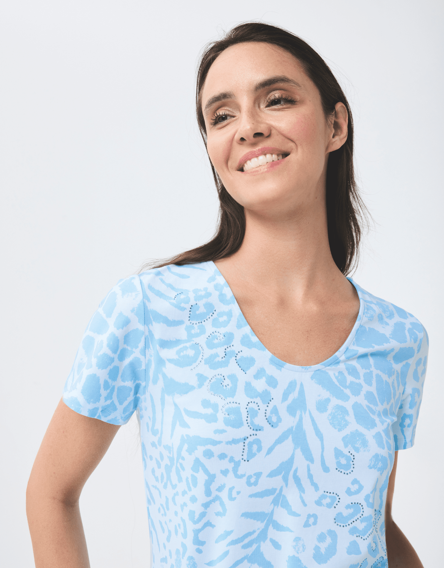 T-shirt imprimé fleuri