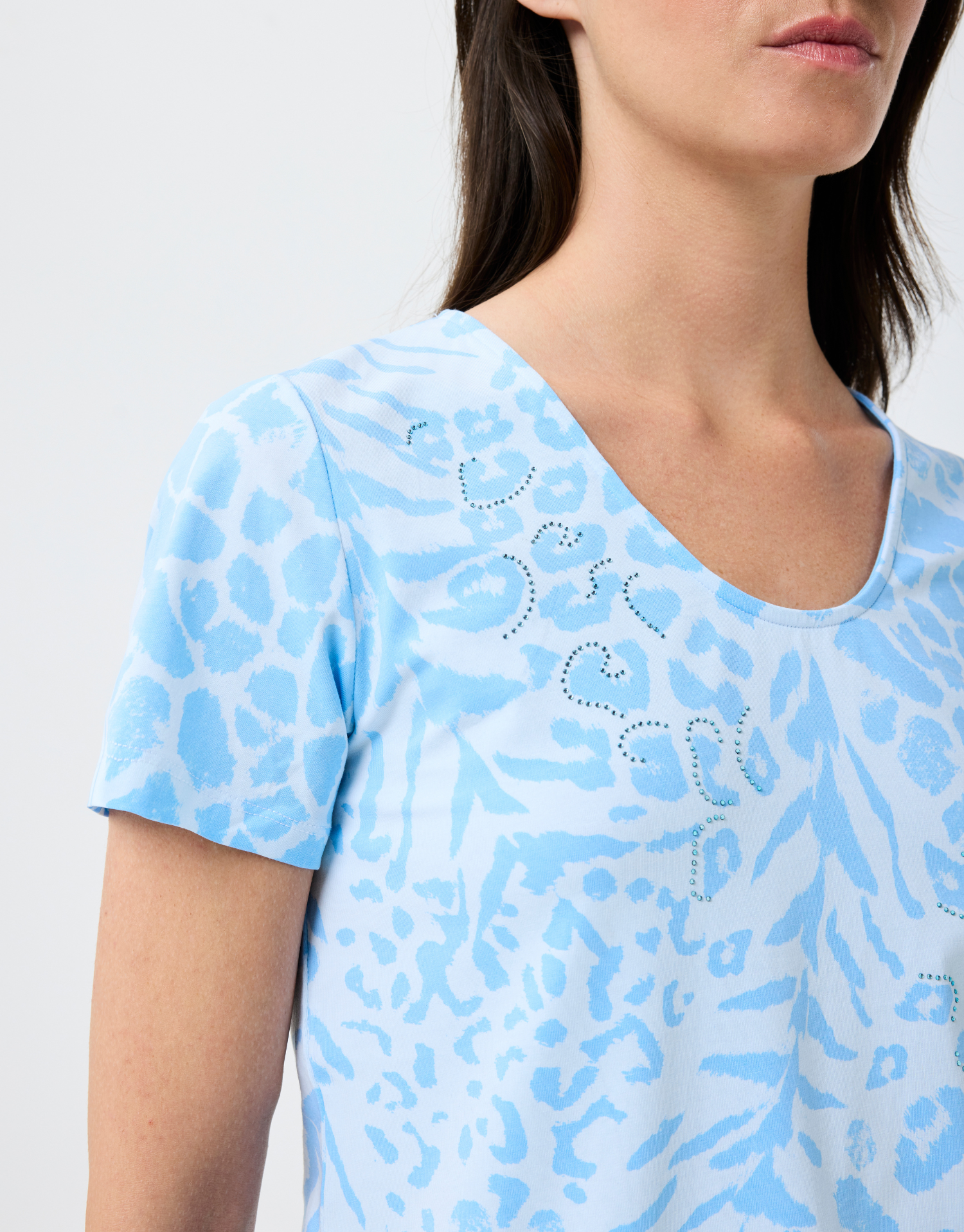 T-shirt Fiona imprimé fleuri