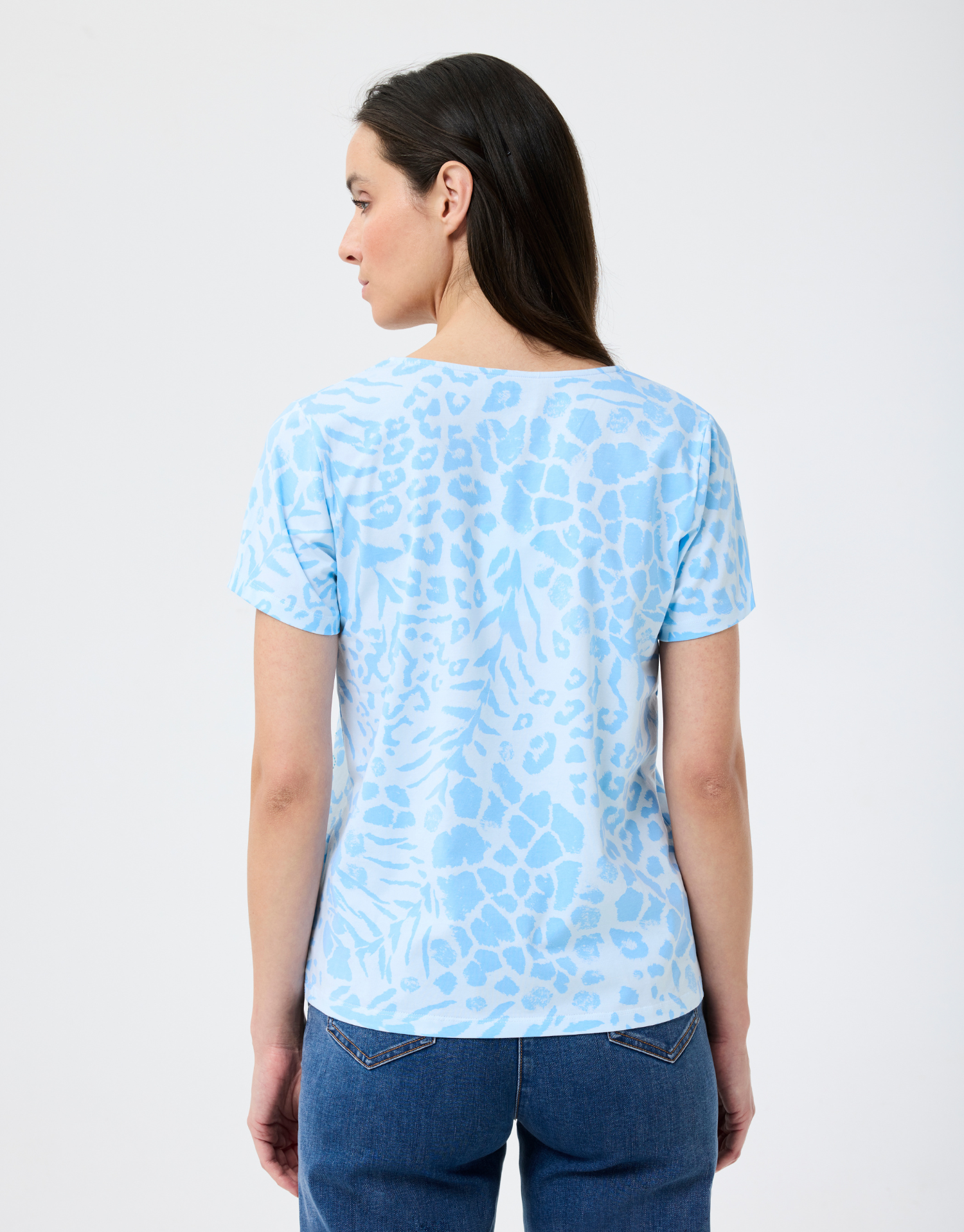 T-shirt Fiona imprimé fleuri