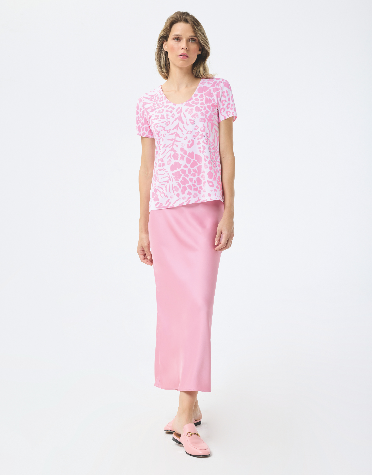 T-shirt Fiona imprimé fleuri