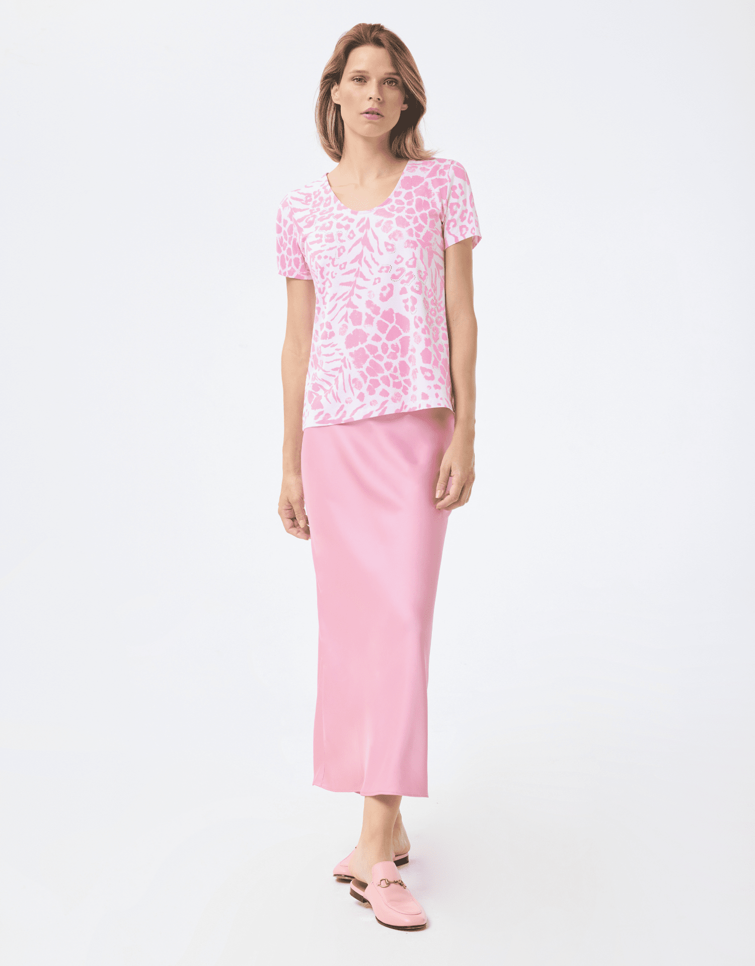 T-shirt imprimé fleuri