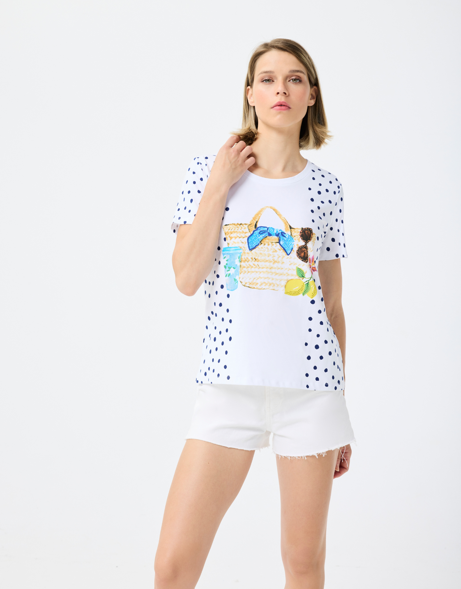 T-shirt Lilou au design coloré