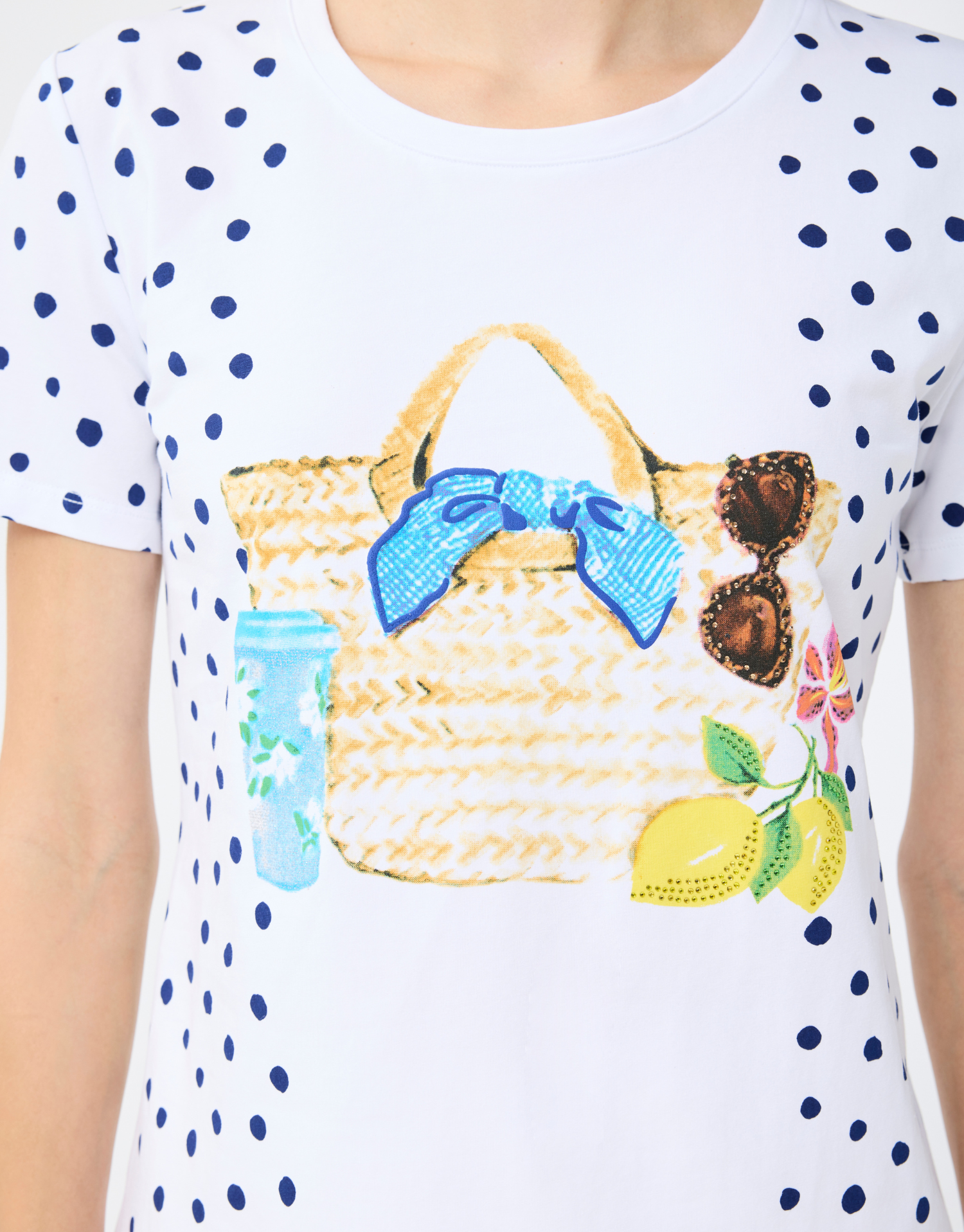 T-shirt Lilou au design coloré
