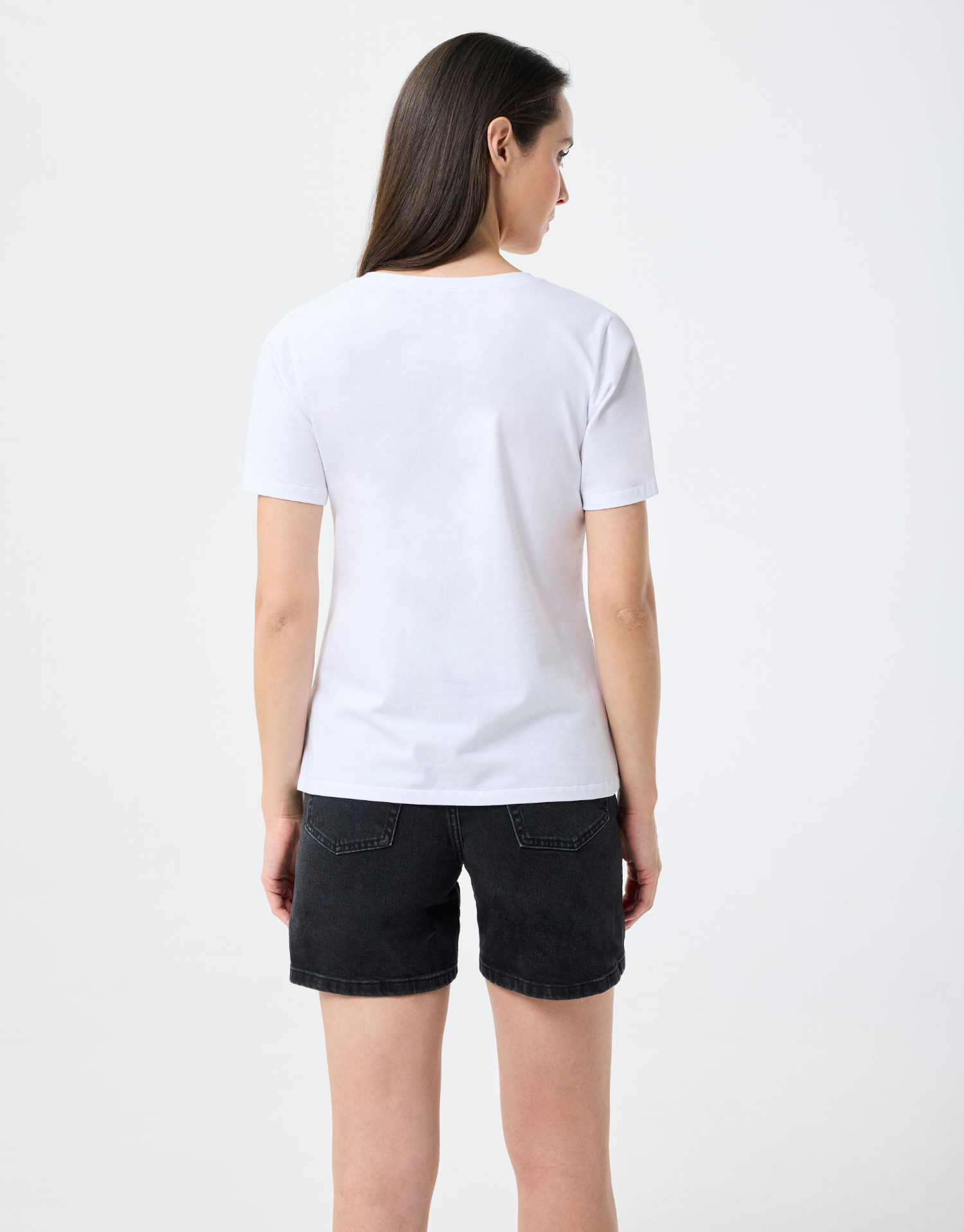 T-shirt Riviera en coton blanc