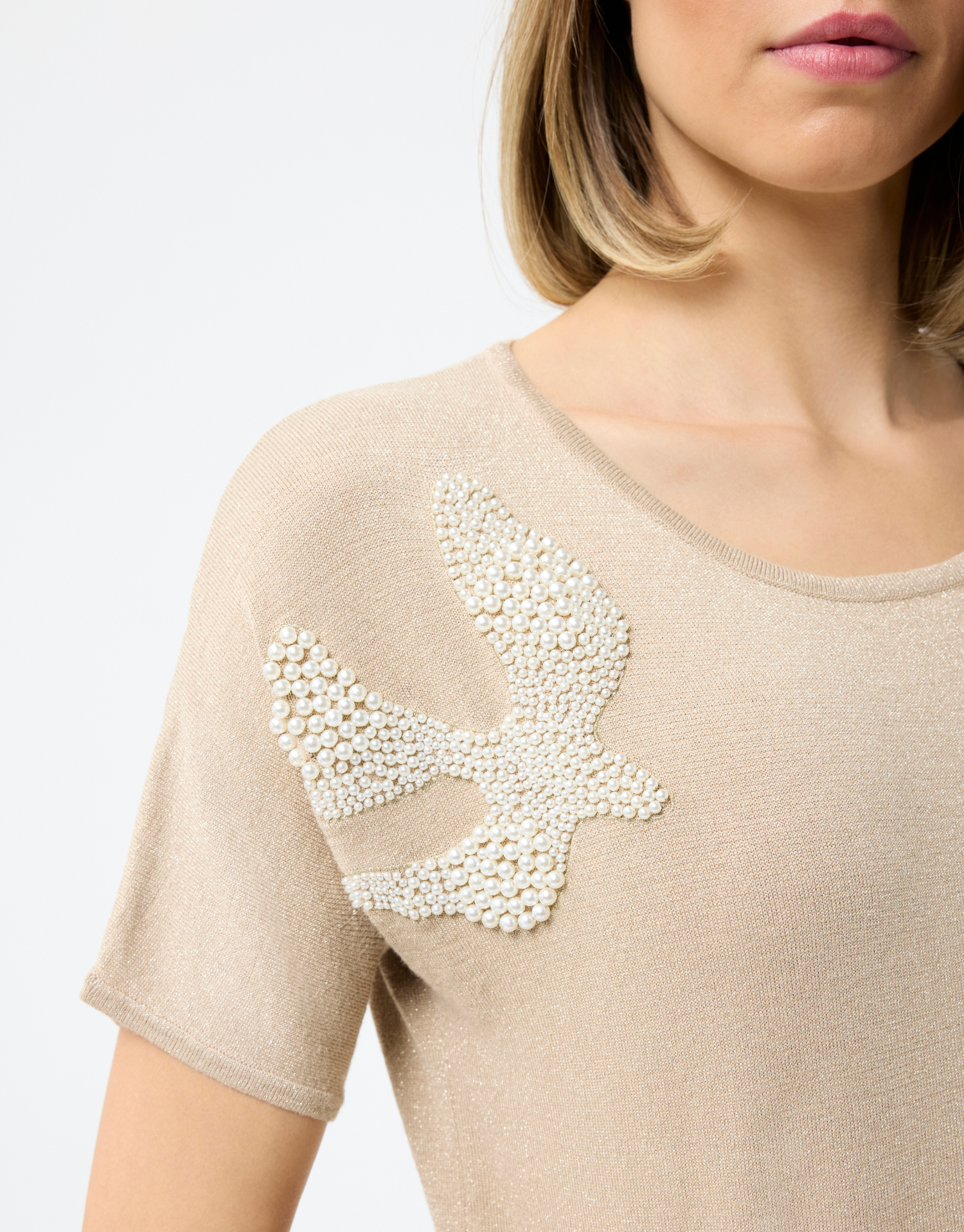 T-shirt Astride met borduurwerk