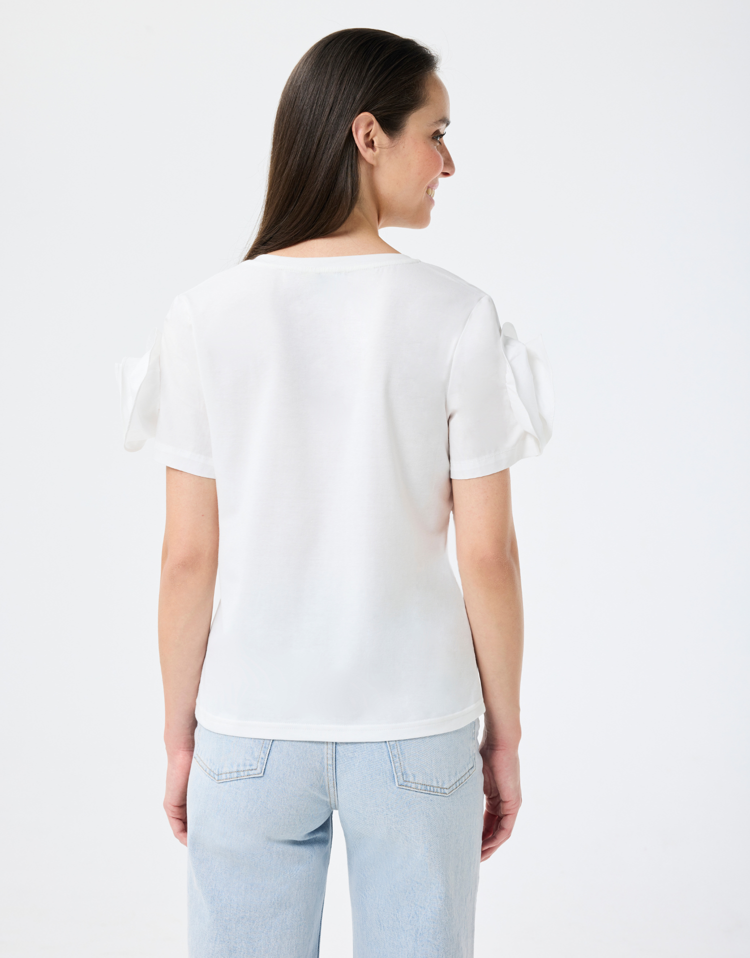 Top Carrie avec Col V