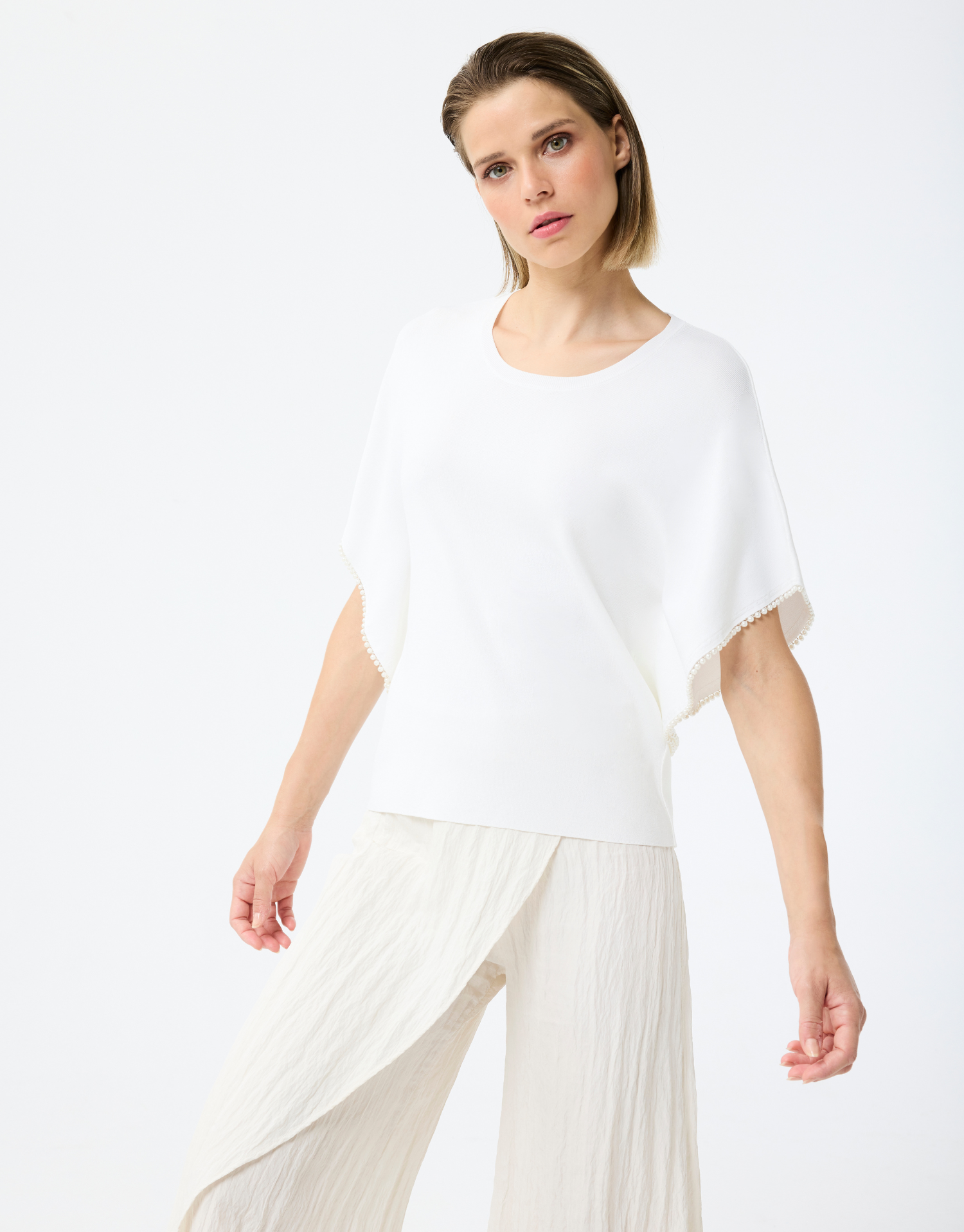 Pull Kenza met vleermuismouwen