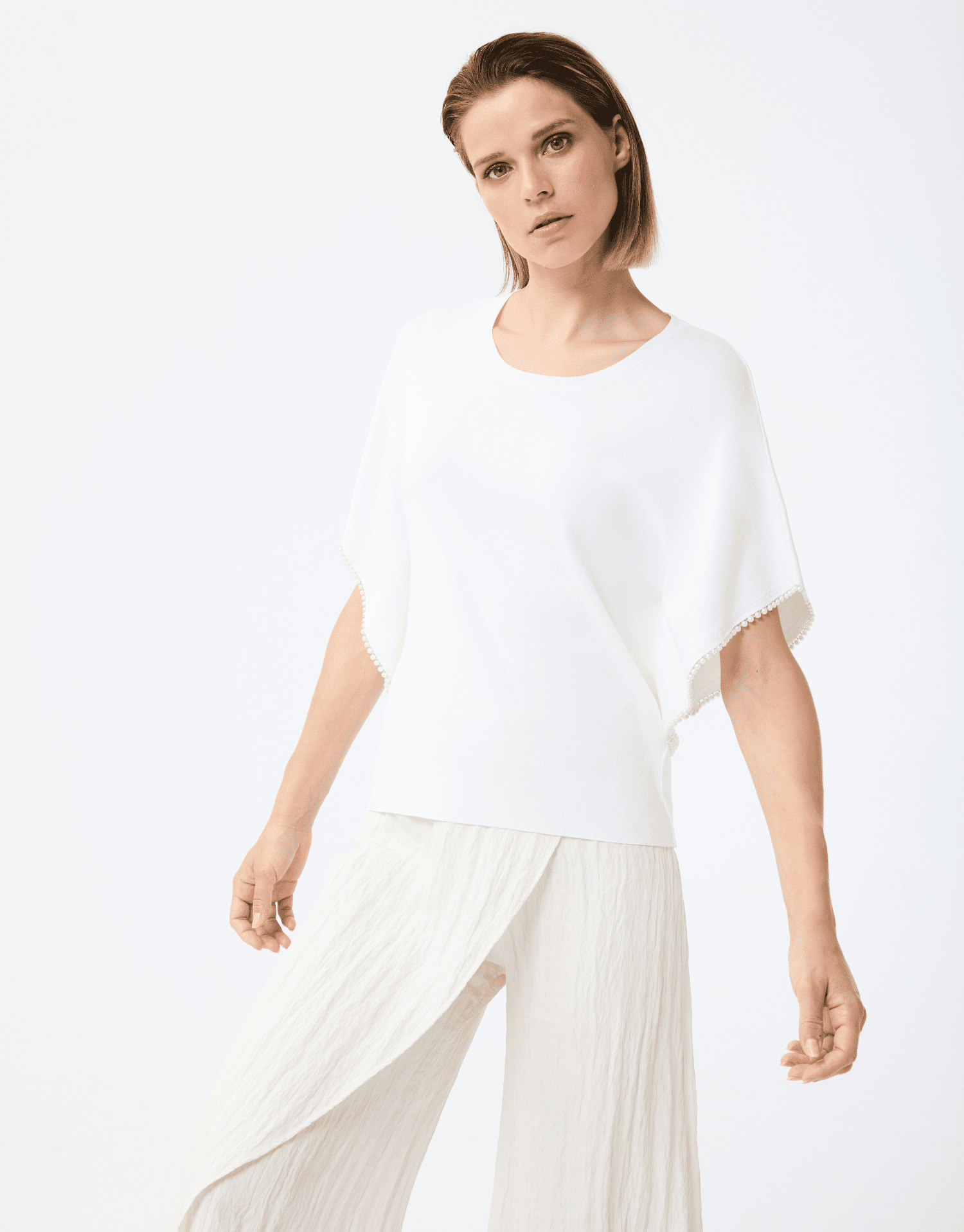 Pull avec manches chauve-souris