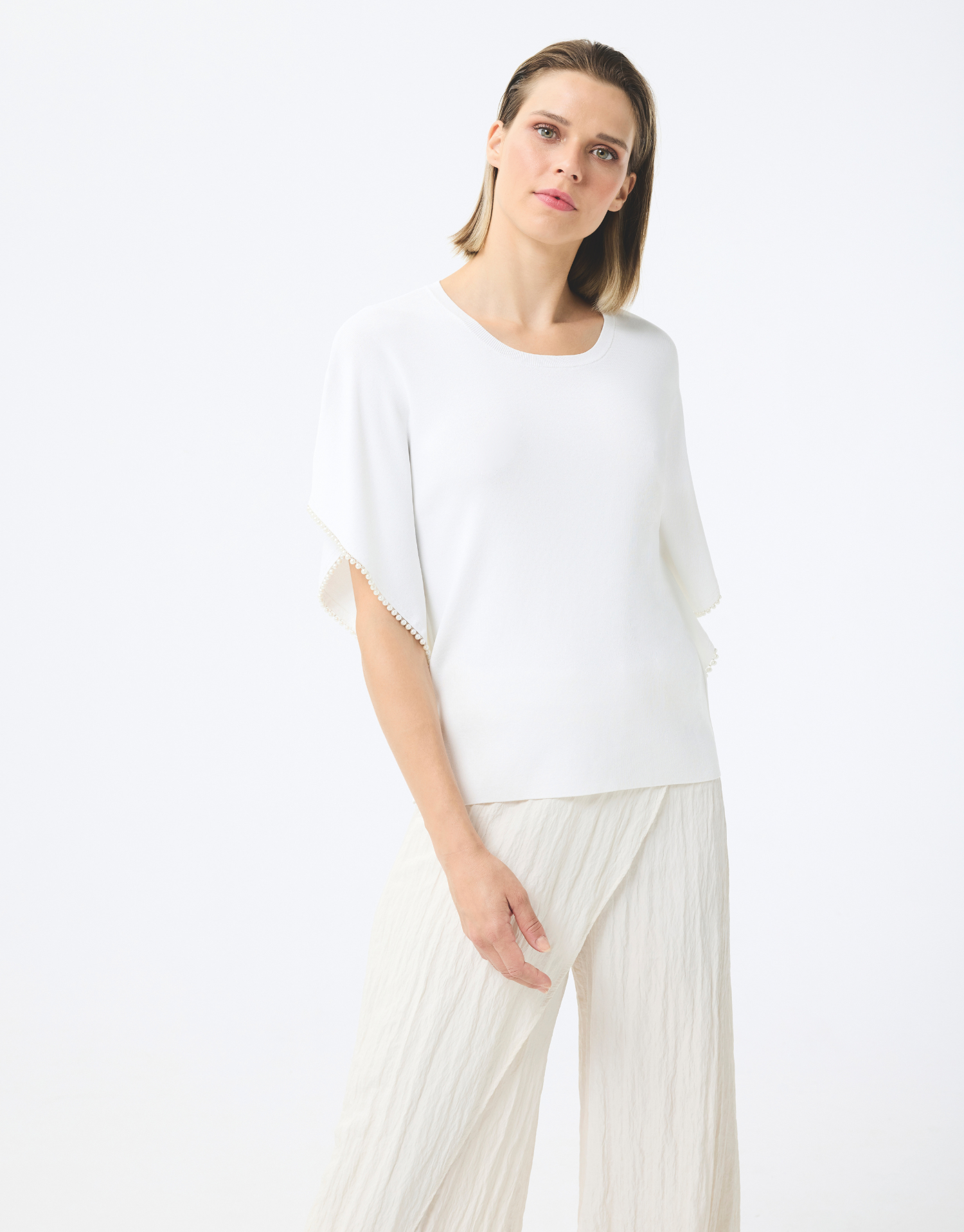 Pull Kenza met vleermuismouwen