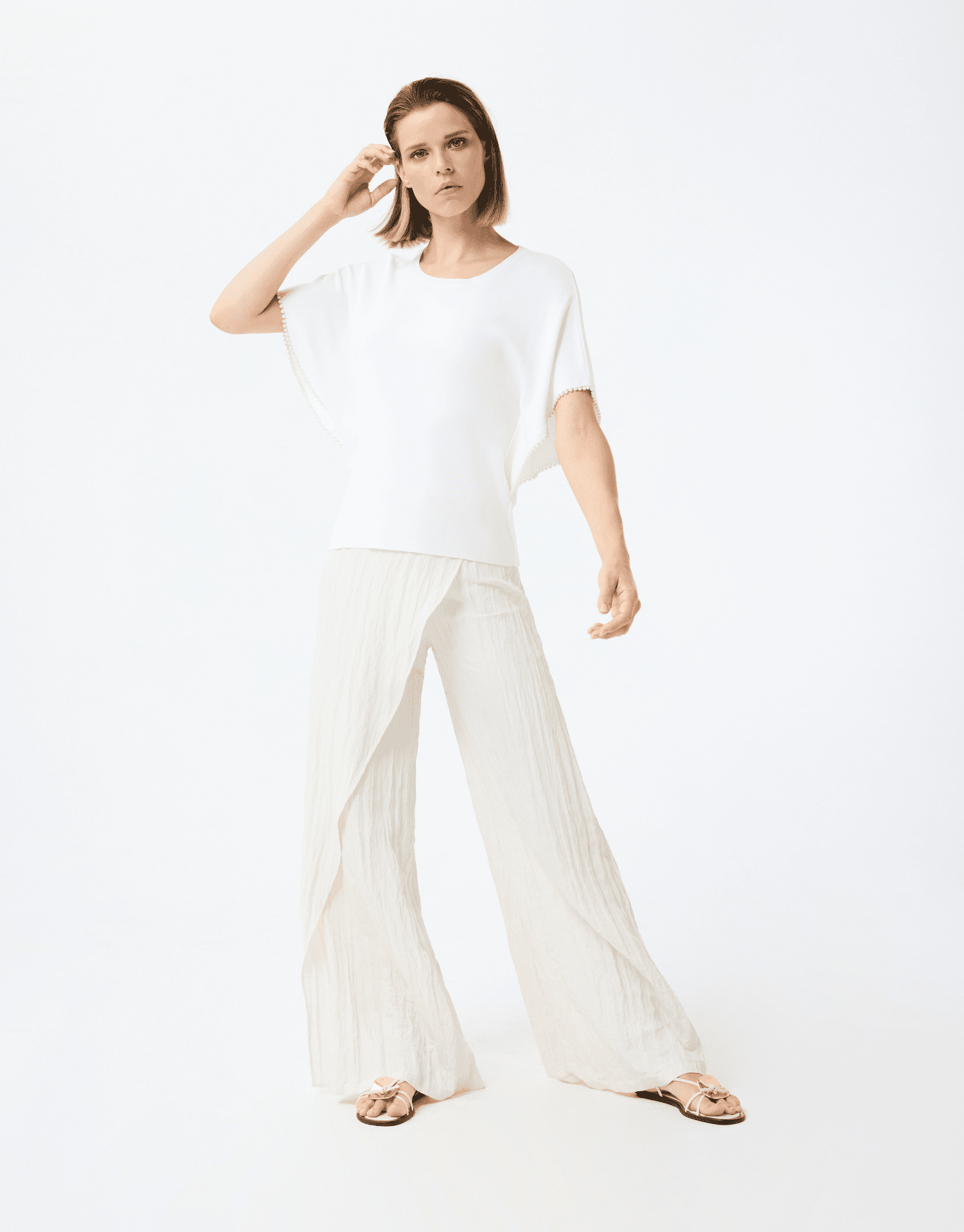 Pull avec manches chauve-souris