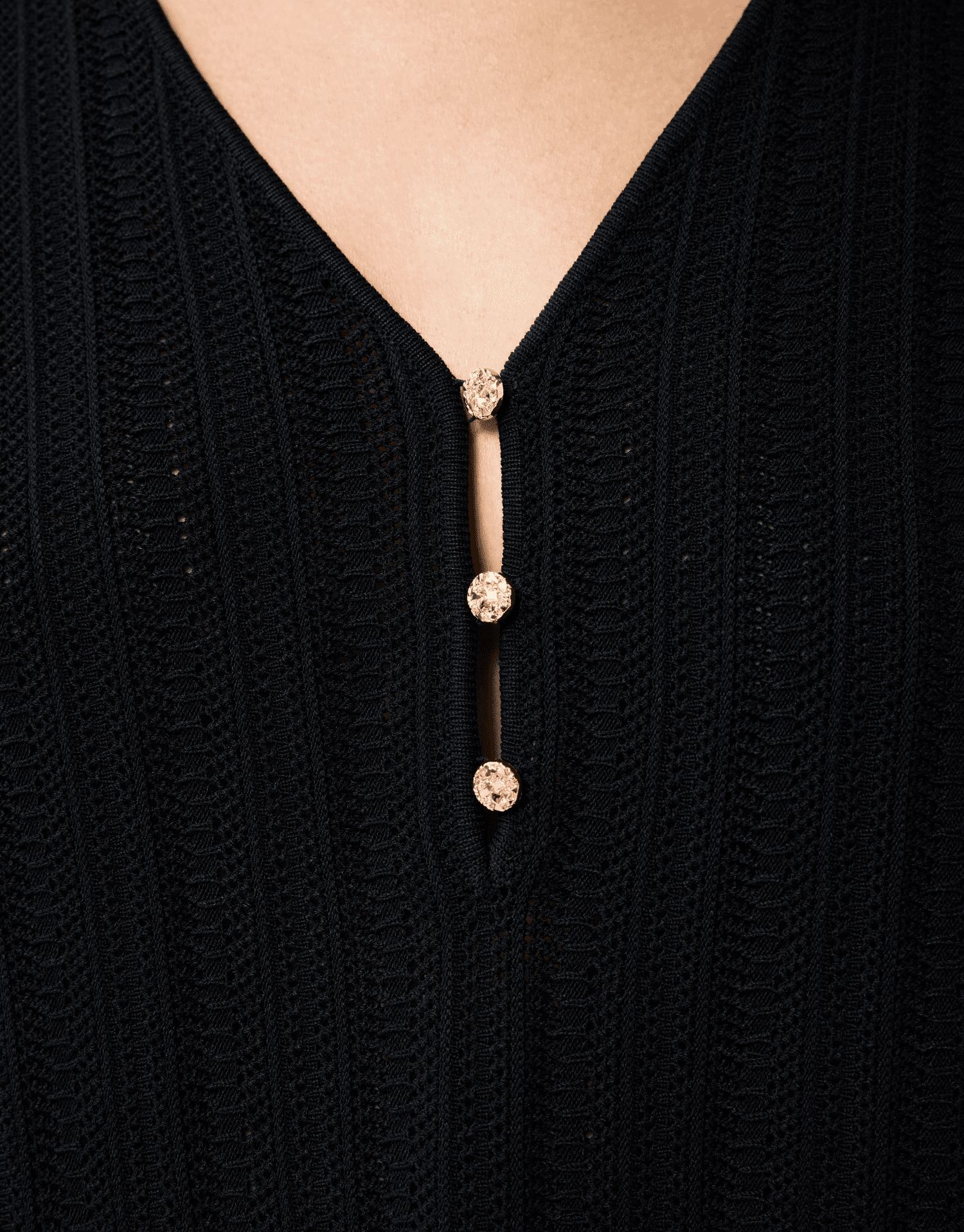 Pull avec broderies bohèmes