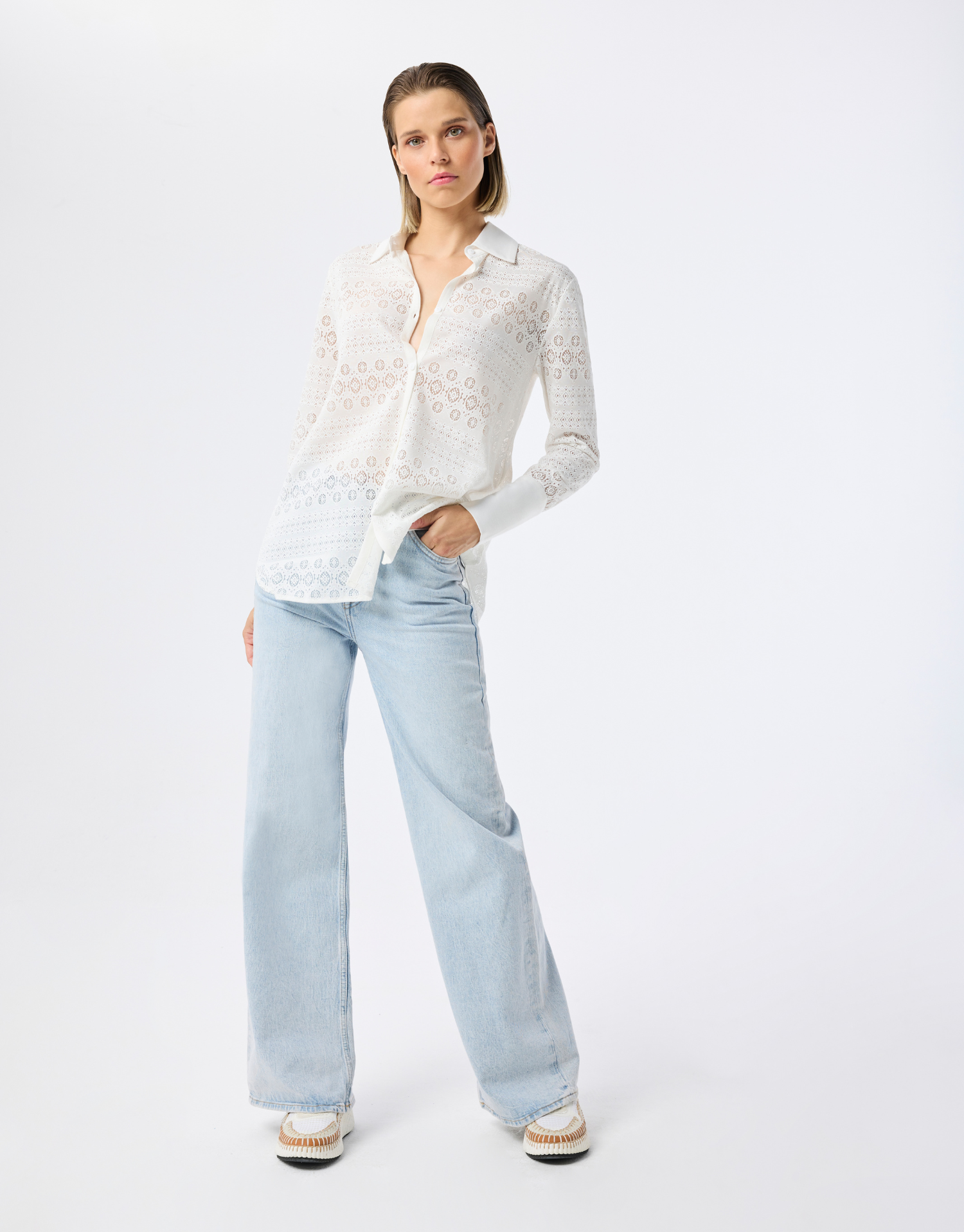 Lace shirt