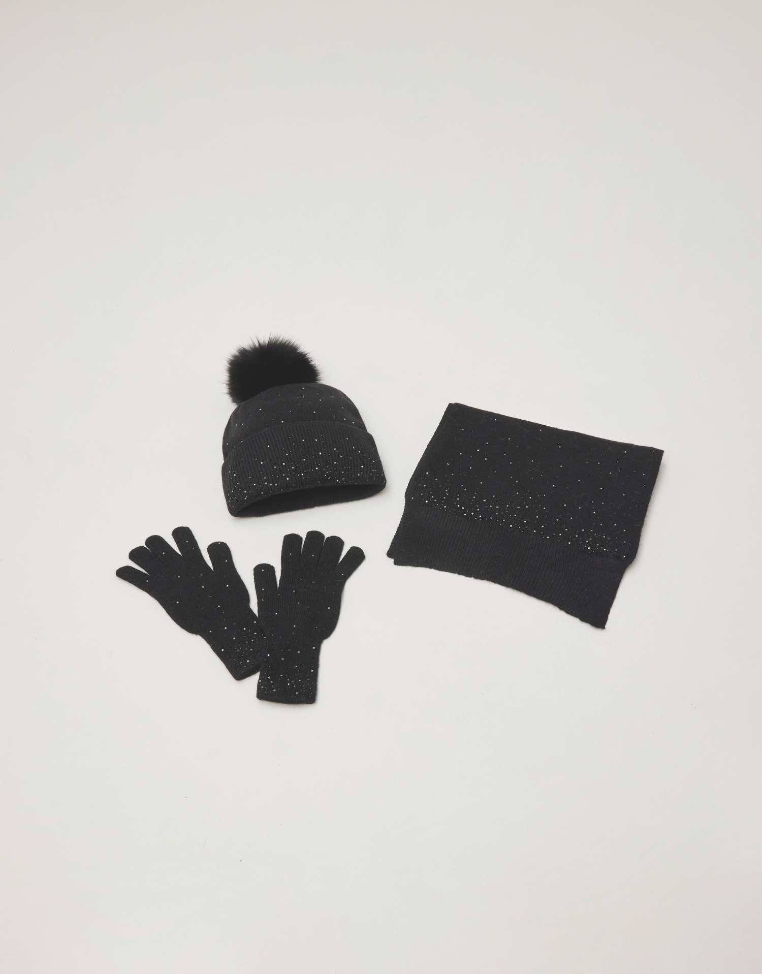 LILOU HAT, SCARF & MITTENS