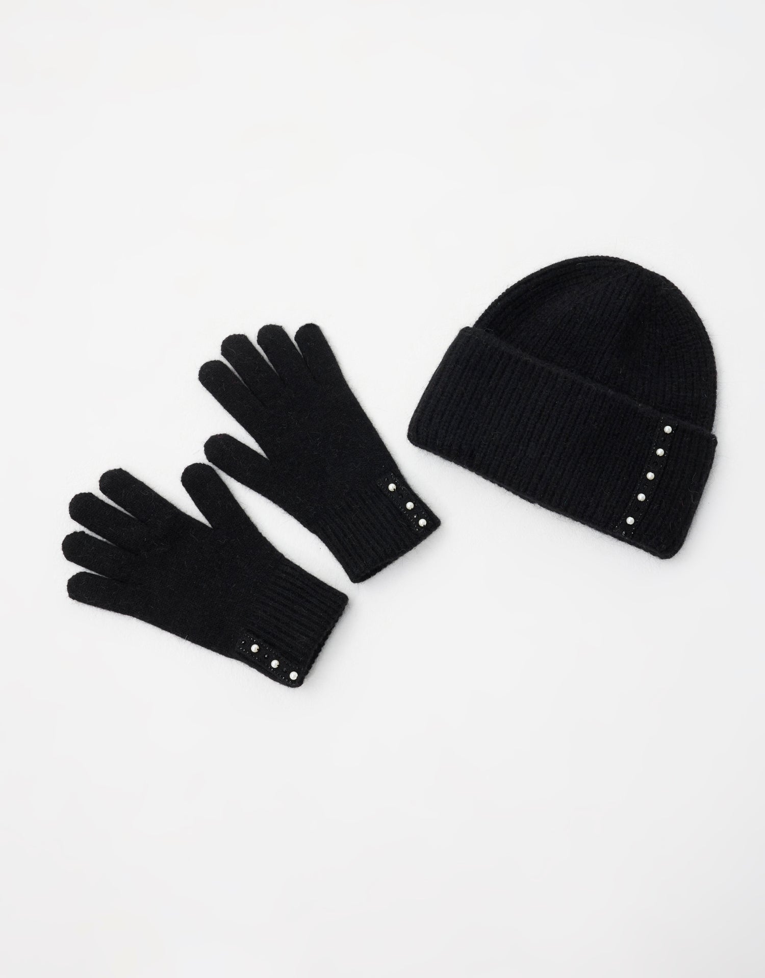 Set muts & handschoenen van mesh