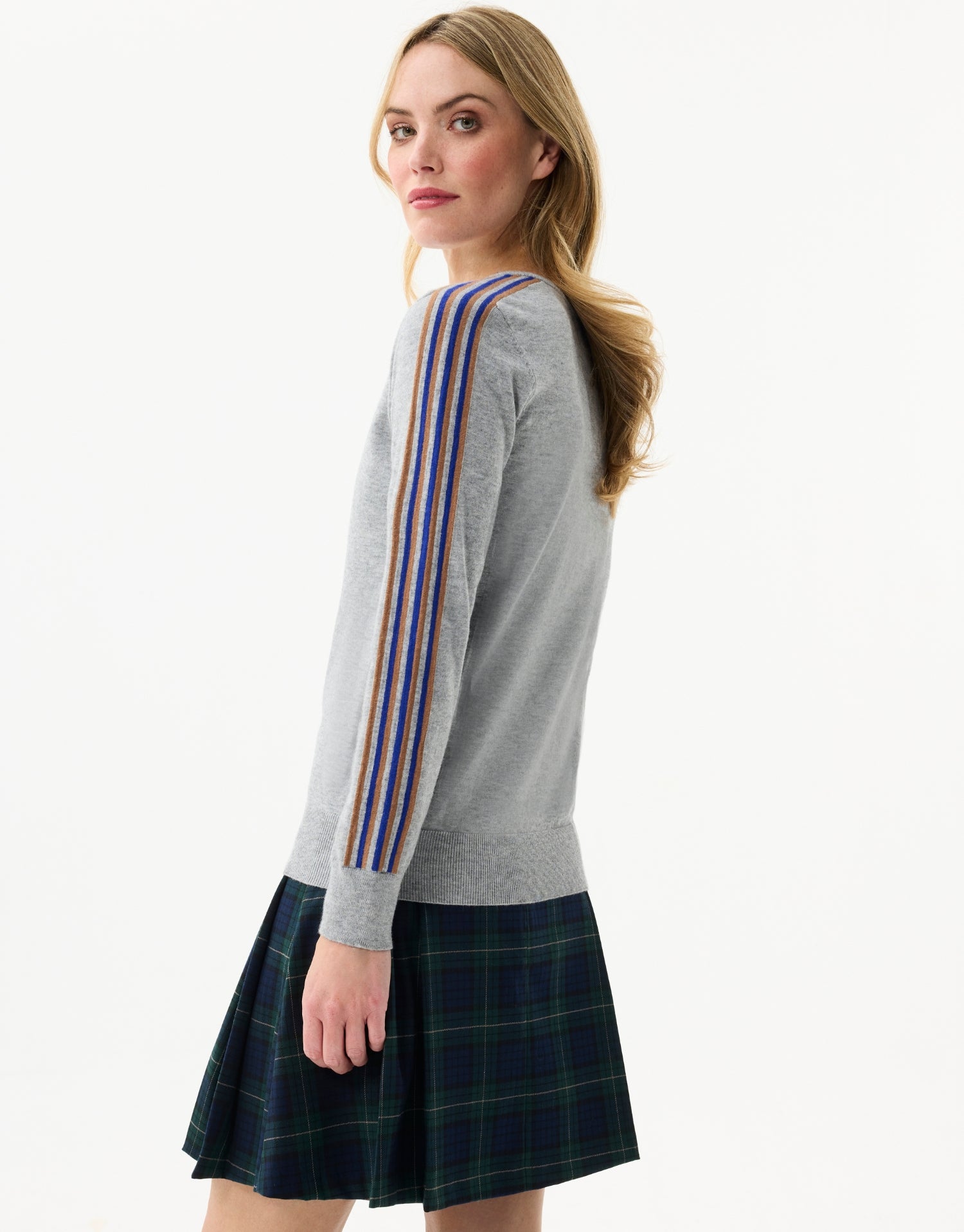 V-neck dog sweater