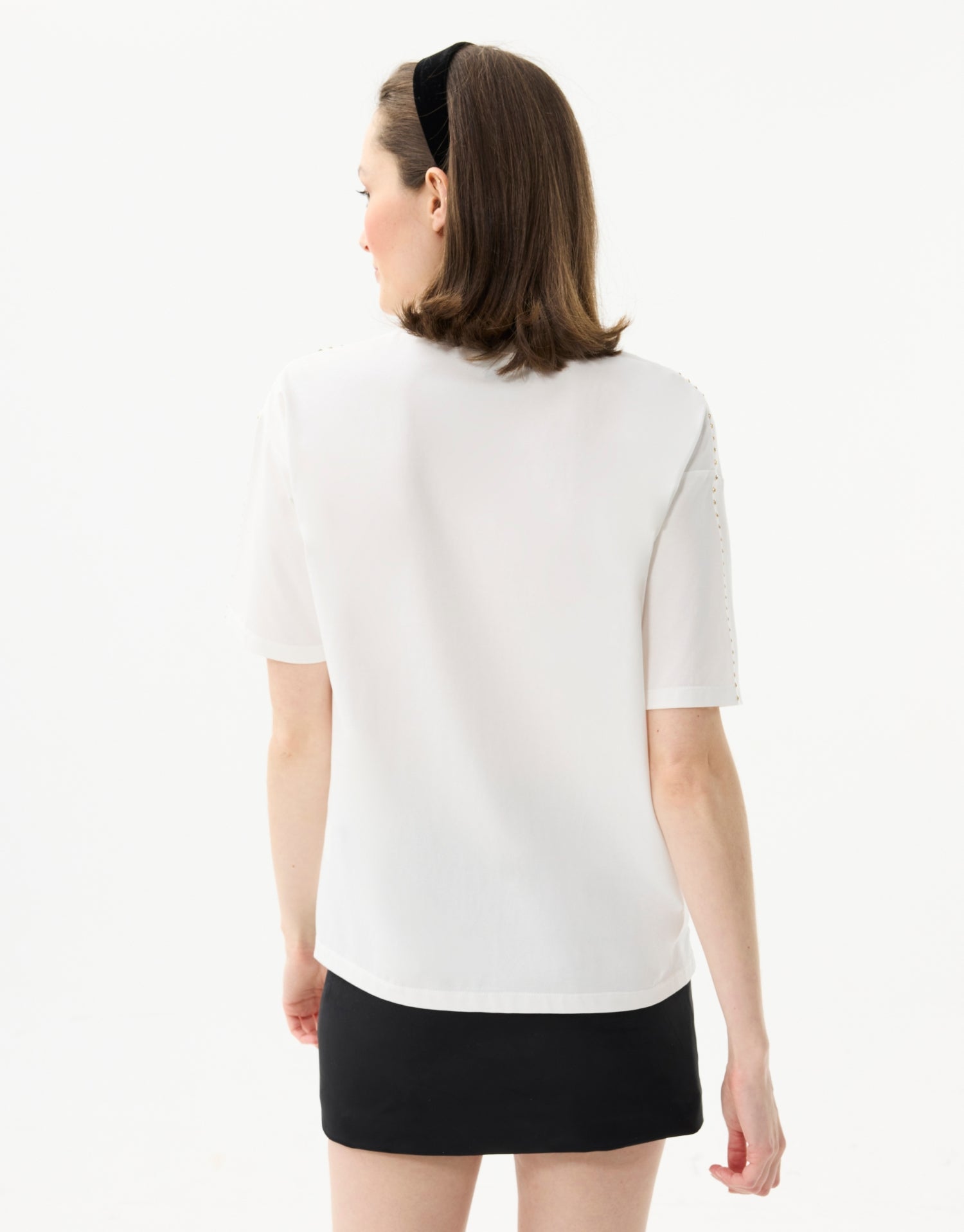 T-shirt détails cloutés