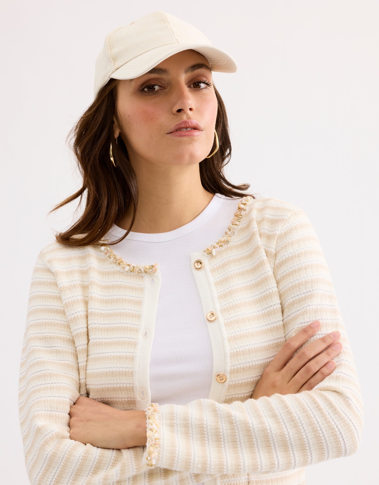 LEO & UGO(レオアンドユーゴ) カーディガン Women's cardigan vest | leo & ugo | 100% french touch