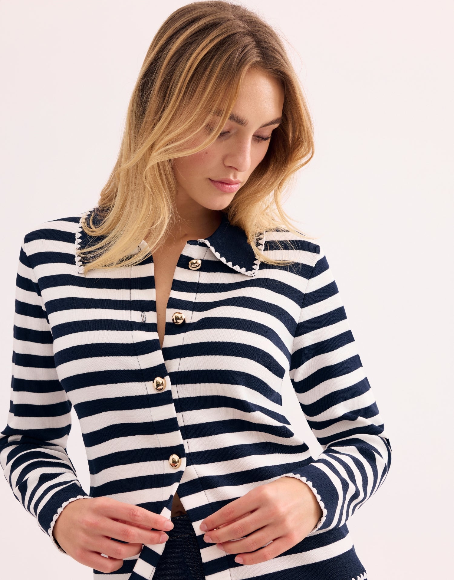 LEO &amp; UGO(レオアンドユーゴ) カーディガン Women's cardigan vest | leo & ugo | 100% french touch