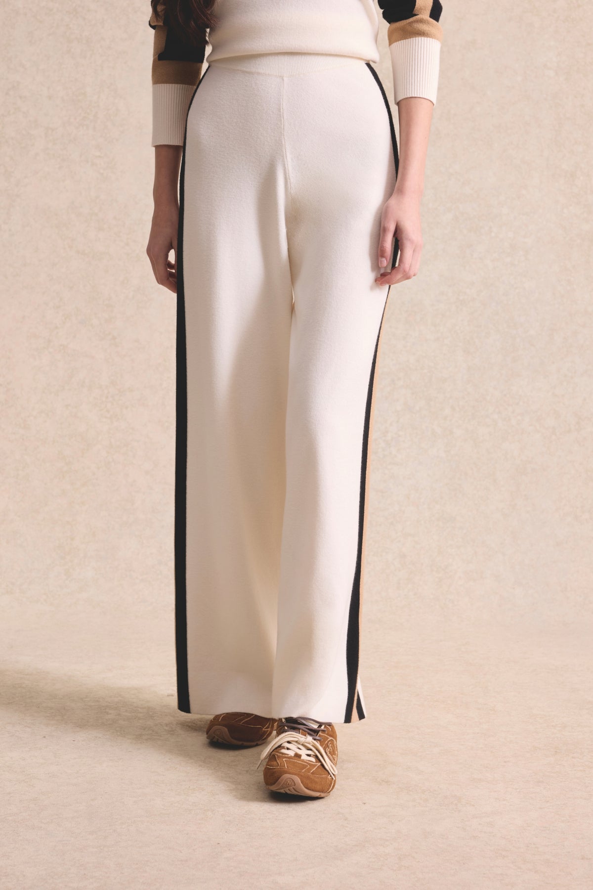 Pantalon large femme