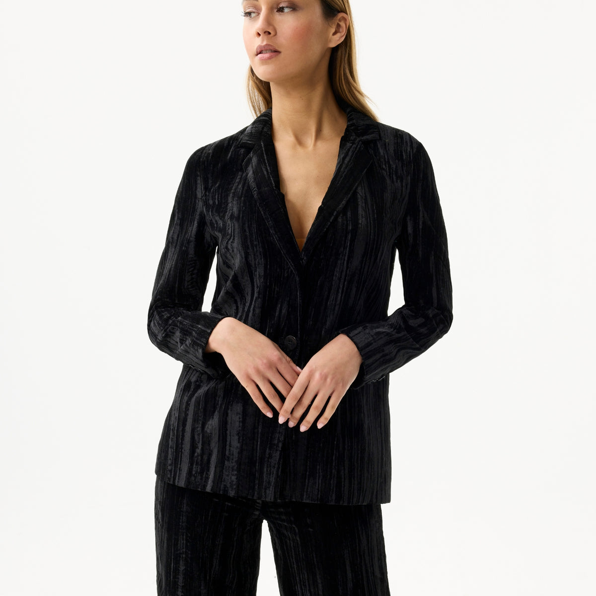 Veste De Tournoi Femme ELT Cavallo - Noire, Col Velours, Taille 84/42 - NEUVE